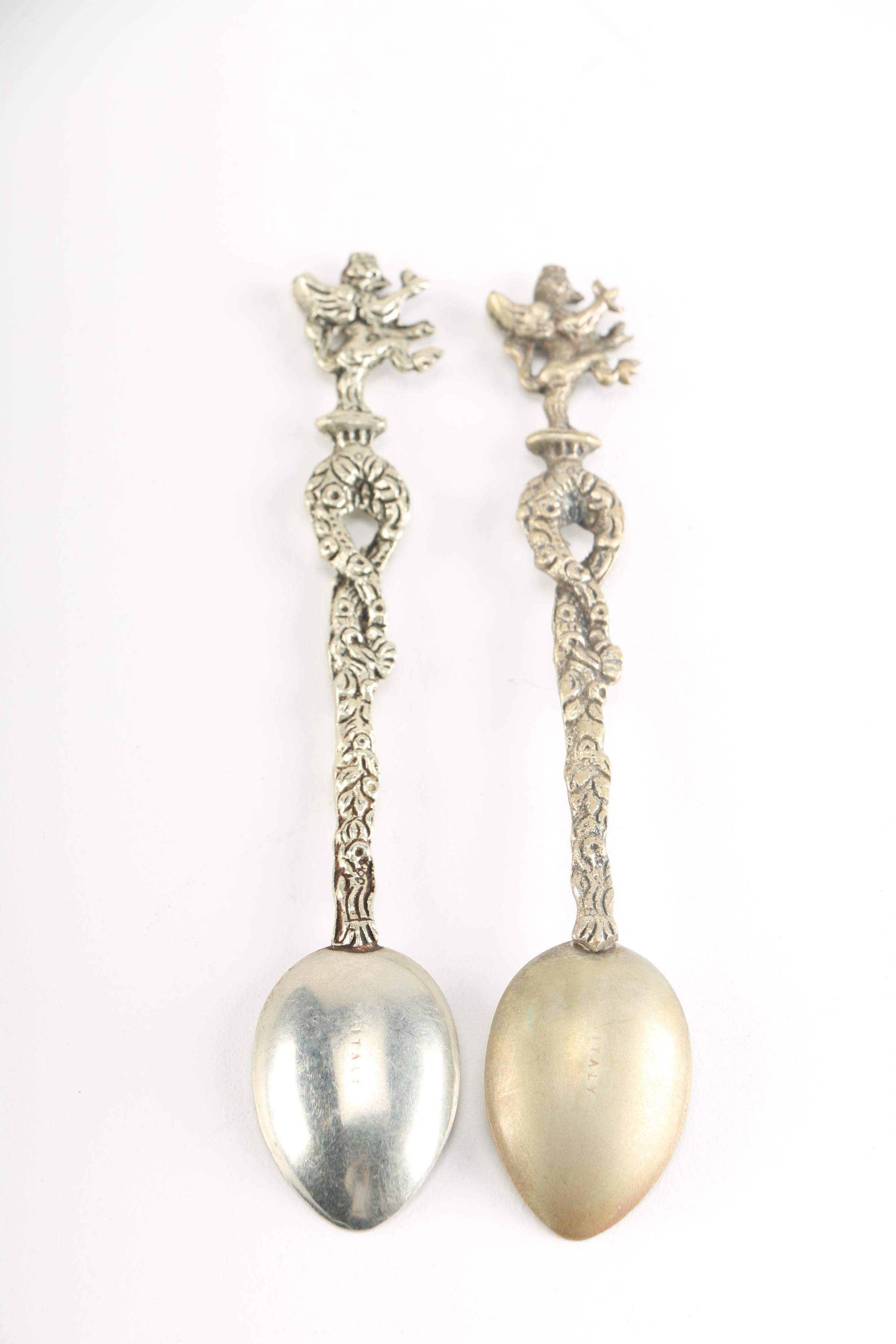 Decorative Italian Spoon and Tong collection