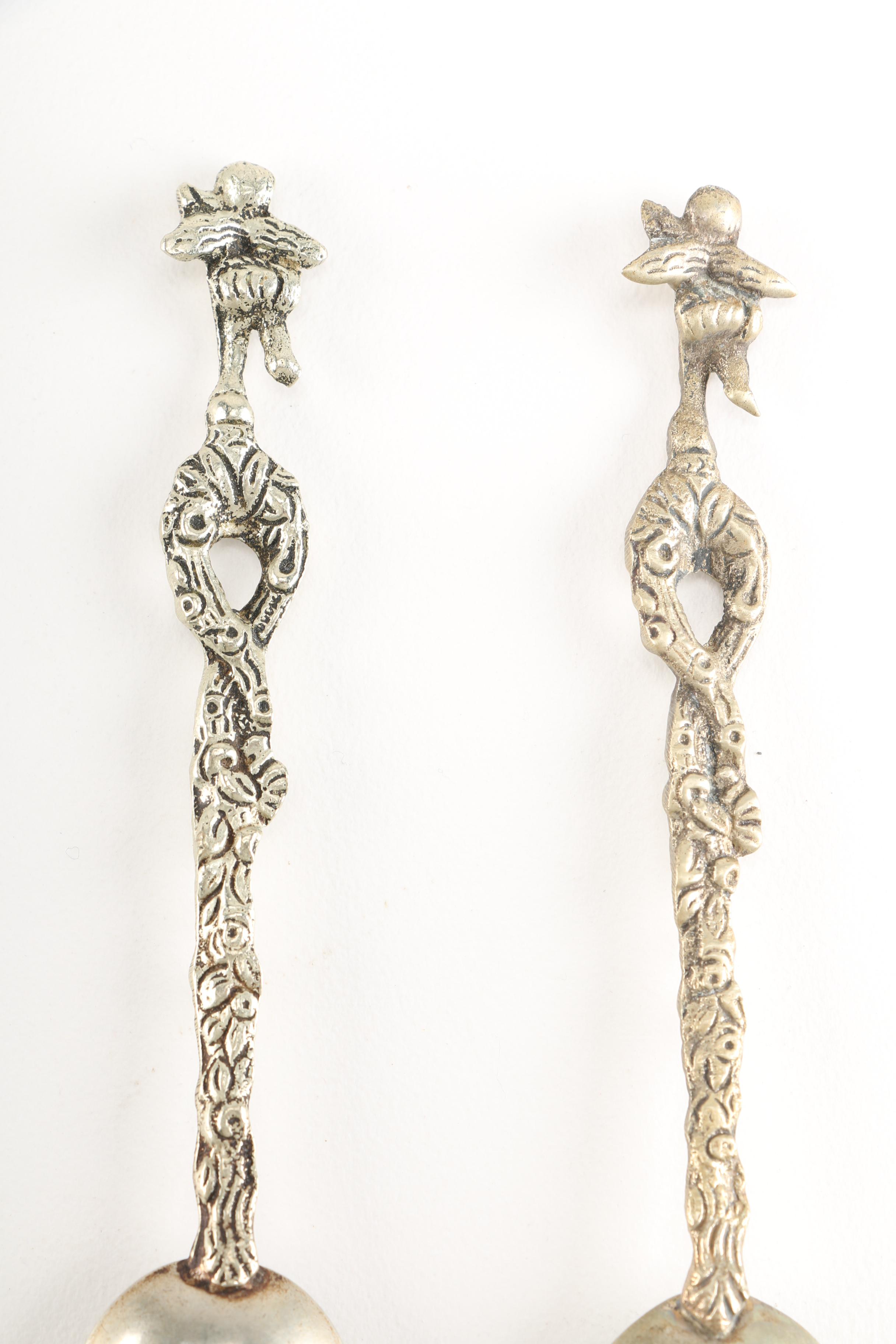 Decorative Italian Spoon and Tong collection