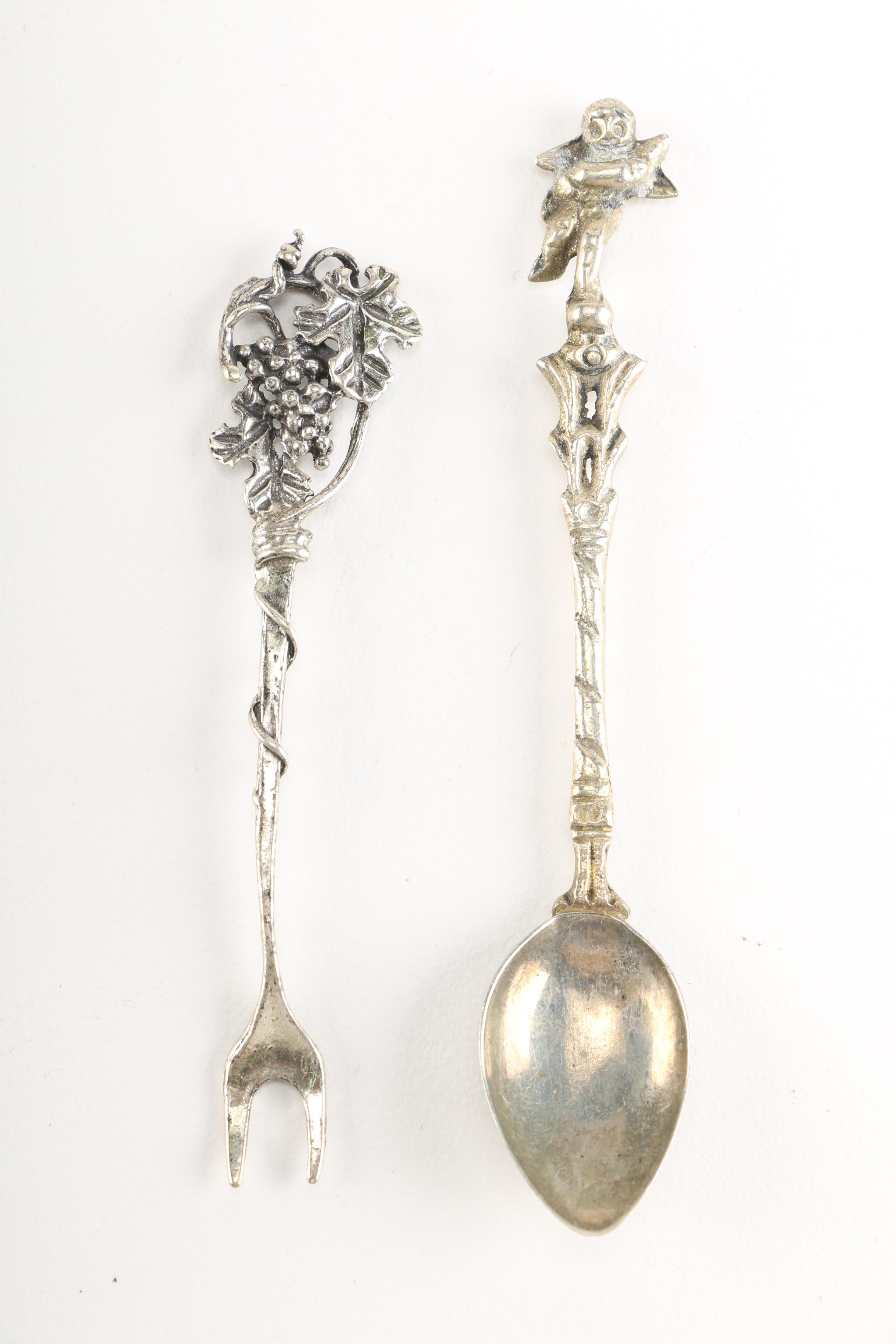 Decorative Italian Spoon and Tong collection