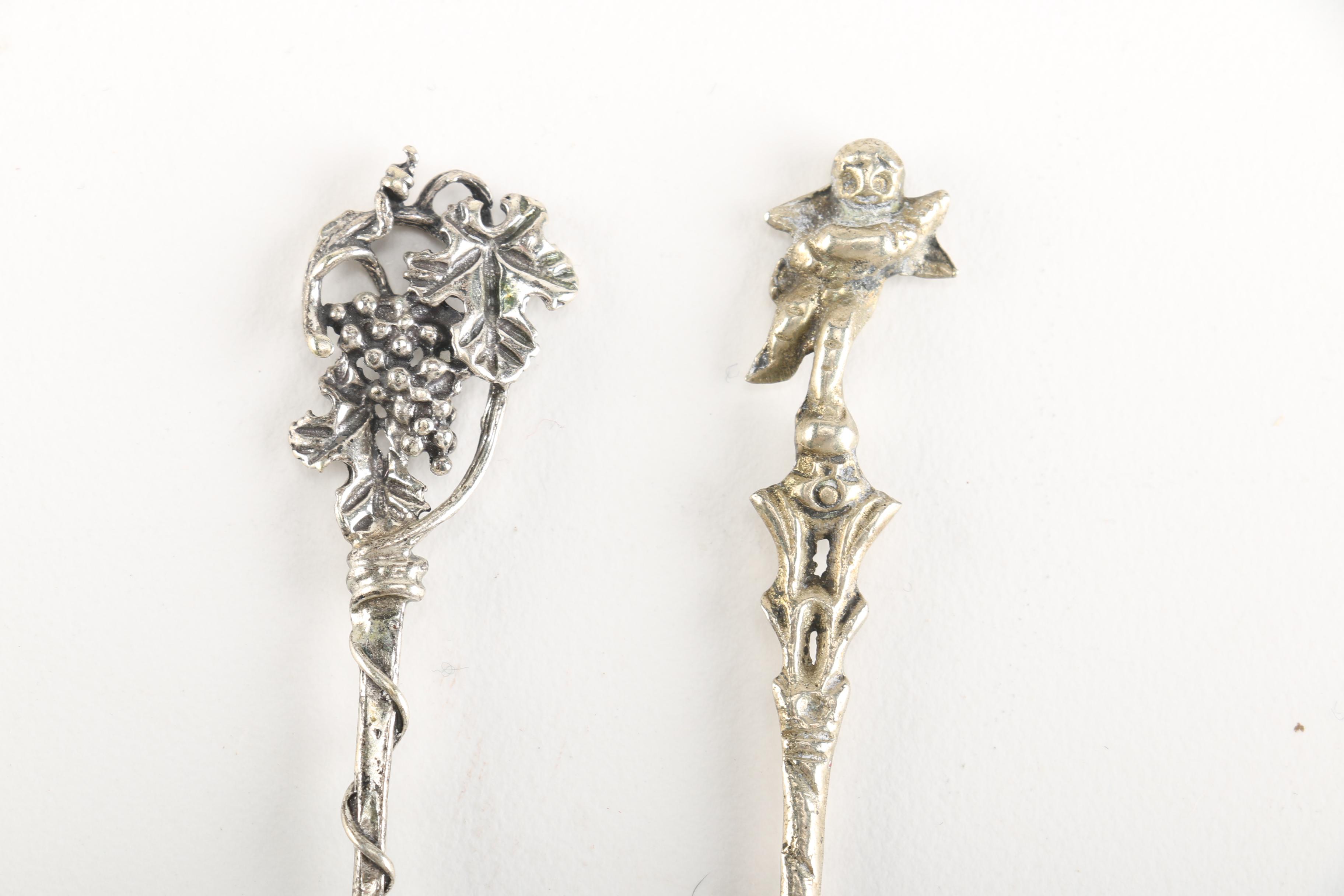Decorative Italian Spoon and Tong collection