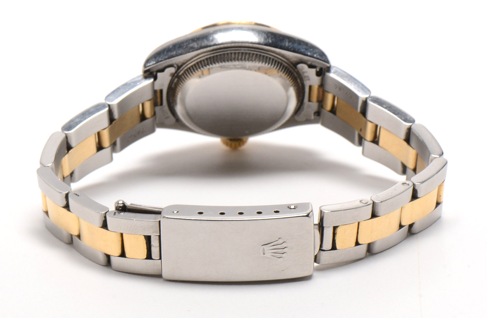 Women's Rolex Stainless Steel and 18K Yellow Gold Oyster Perpetual Watch