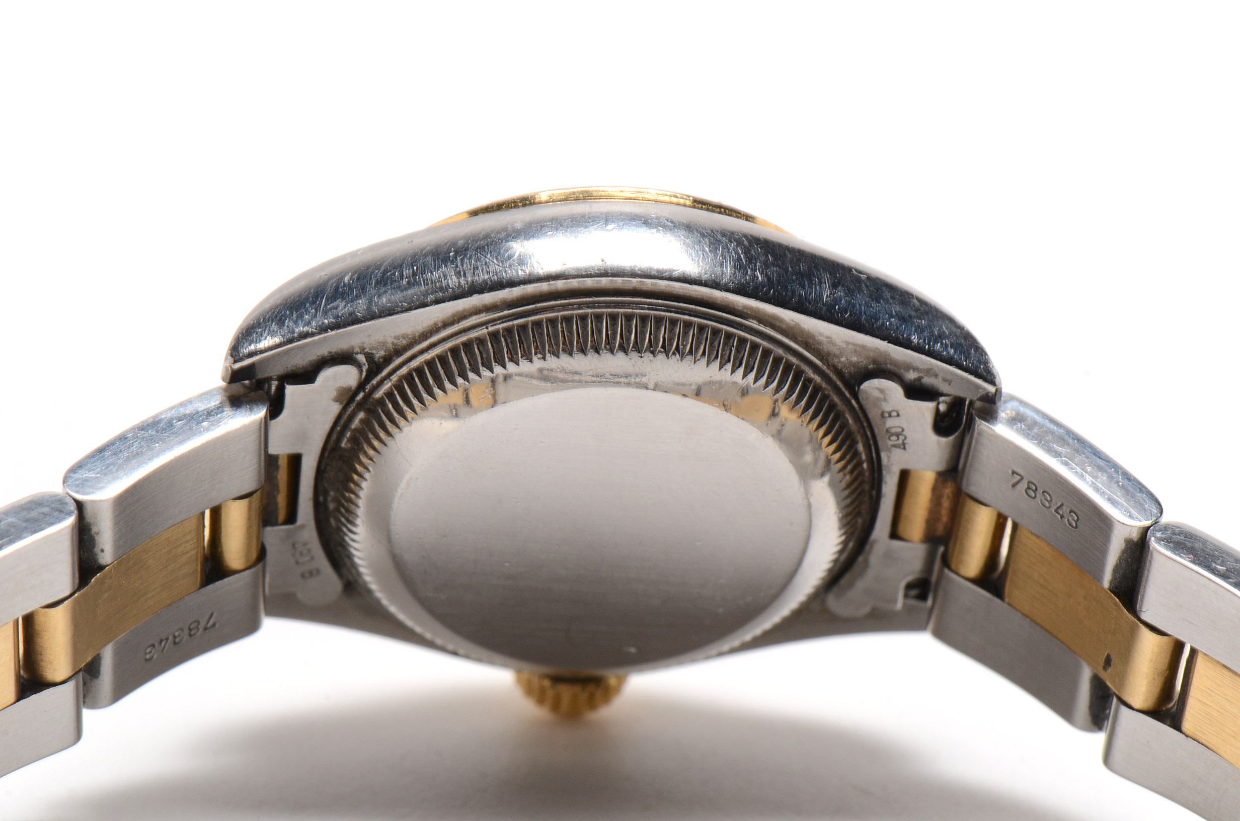 Women's Rolex Stainless Steel and 18K Yellow Gold Oyster Perpetual Watch