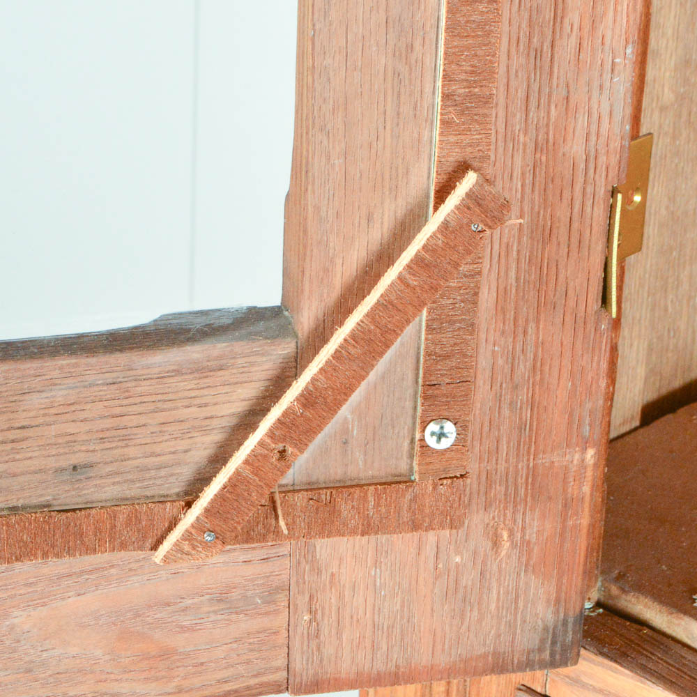 Antique Oak Eastlake Style Stepback Cupboard