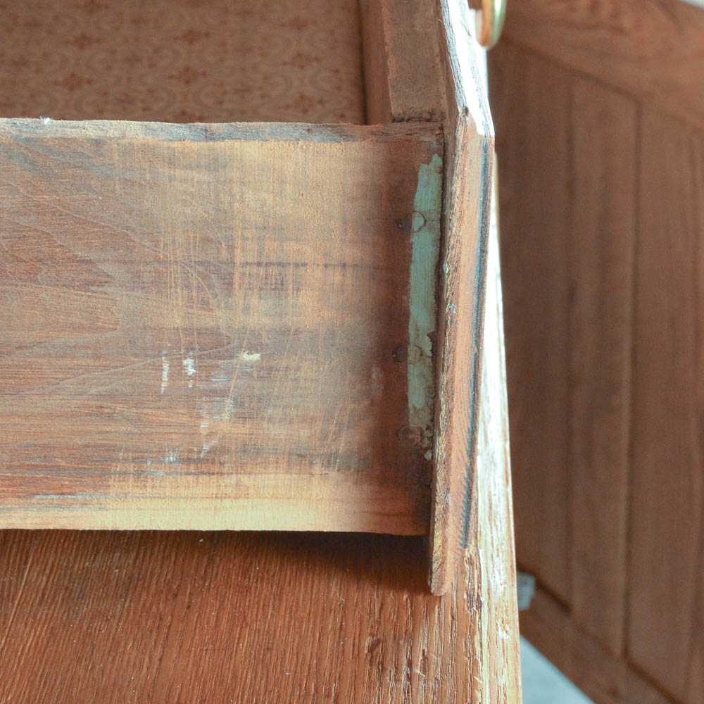 Antique Oak Eastlake Style Stepback Cupboard