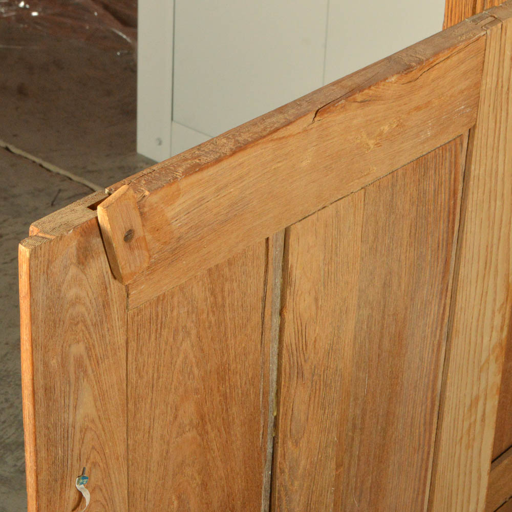 Antique Oak Eastlake Style Stepback Cupboard