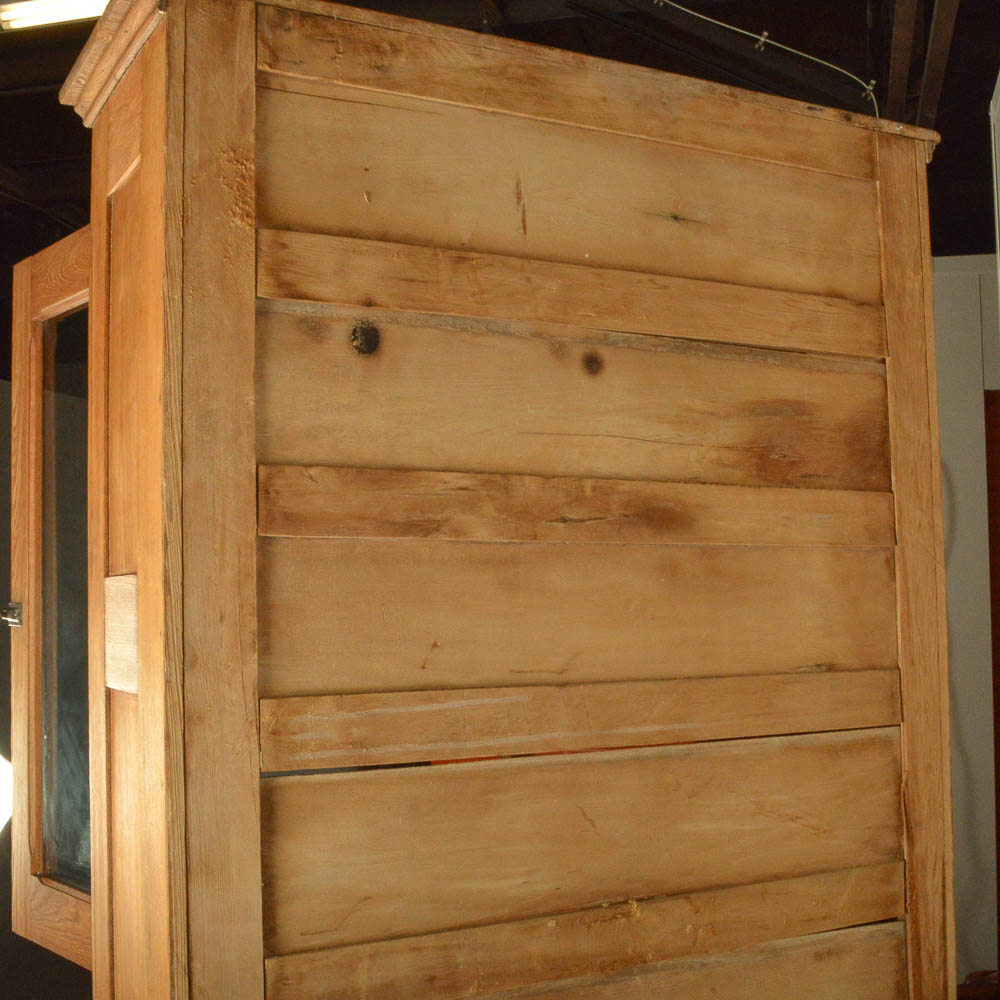 Antique Oak Eastlake Style Stepback Cupboard