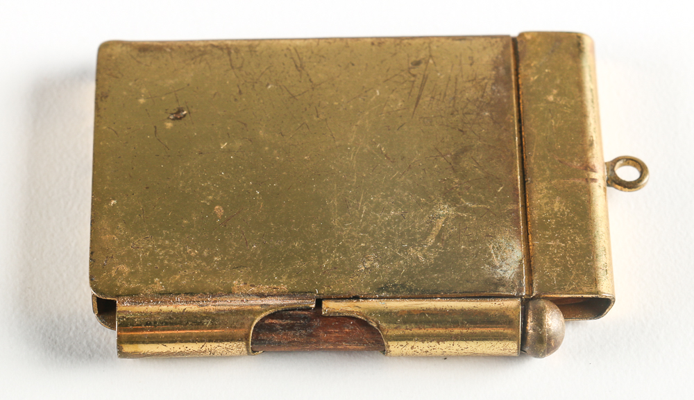 Vintage Perfume Bottle and Small Notepad