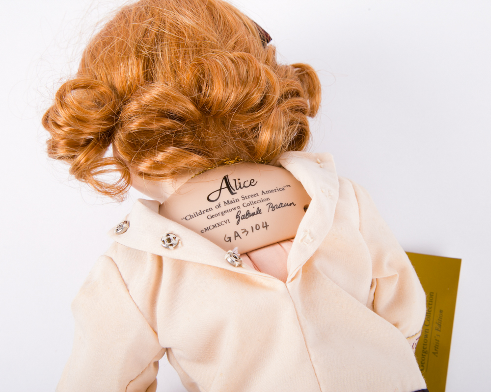 Georgetown Collection "Alice" Porcelain Doll