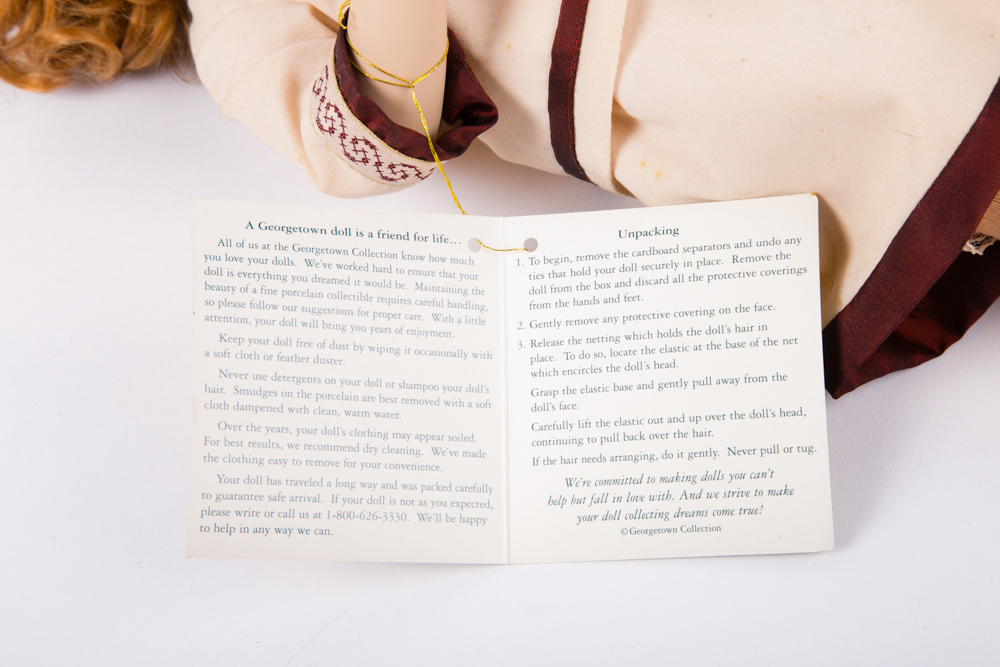 Georgetown Collection "Alice" Porcelain Doll