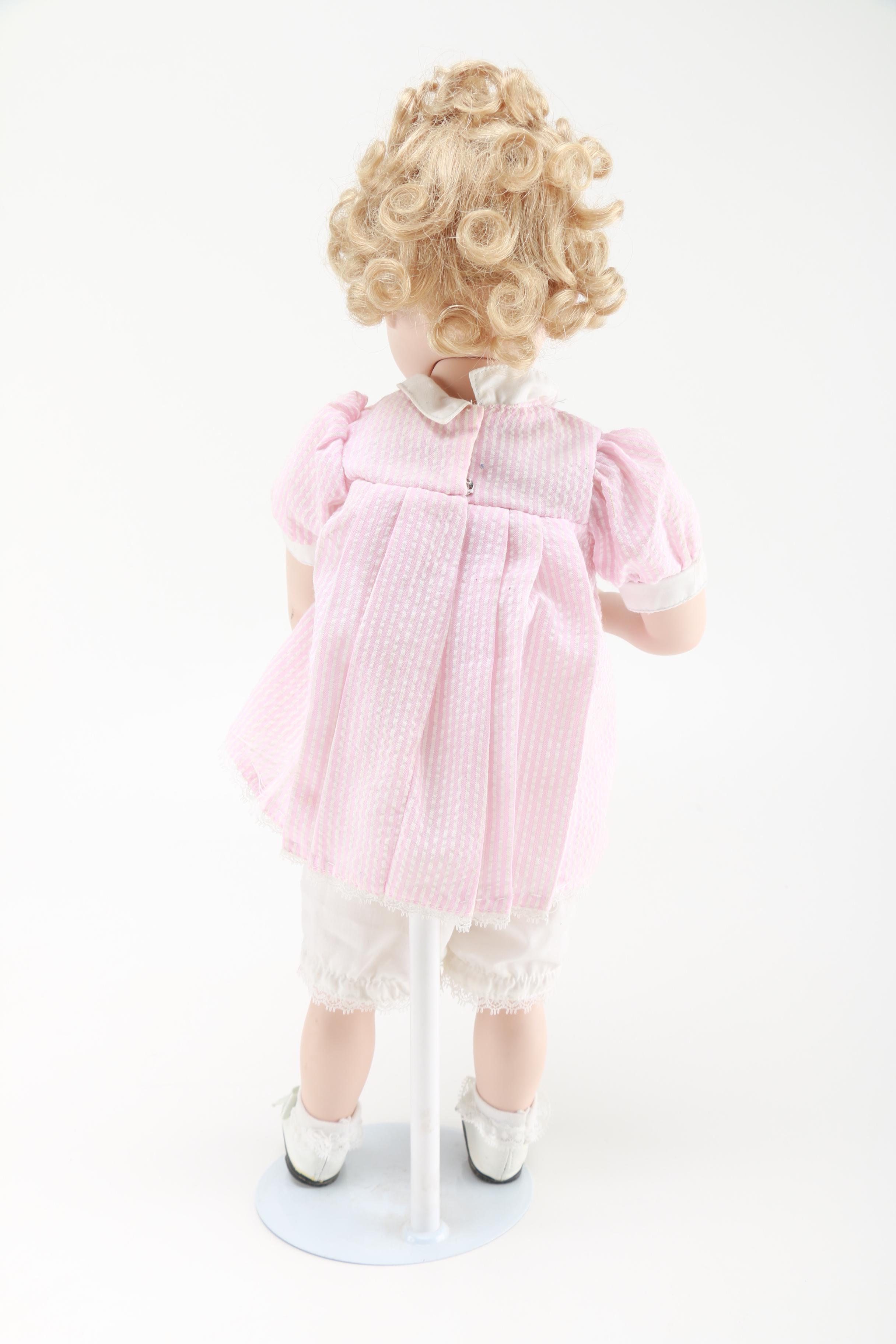 Danbury Mint Shirley Temple Porcelain Doll