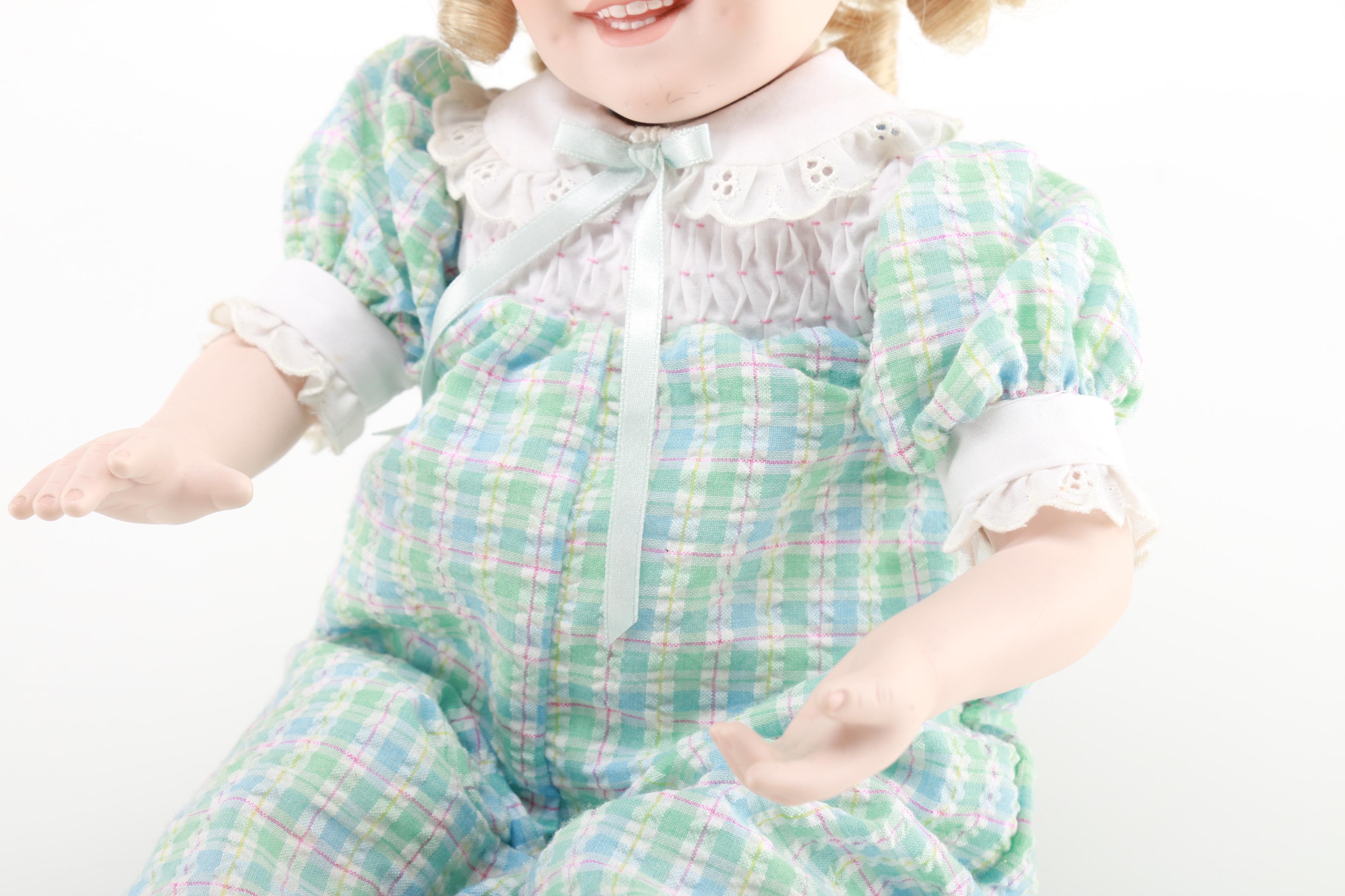 Danbury Mint Shirley Temple Porcelain Doll
