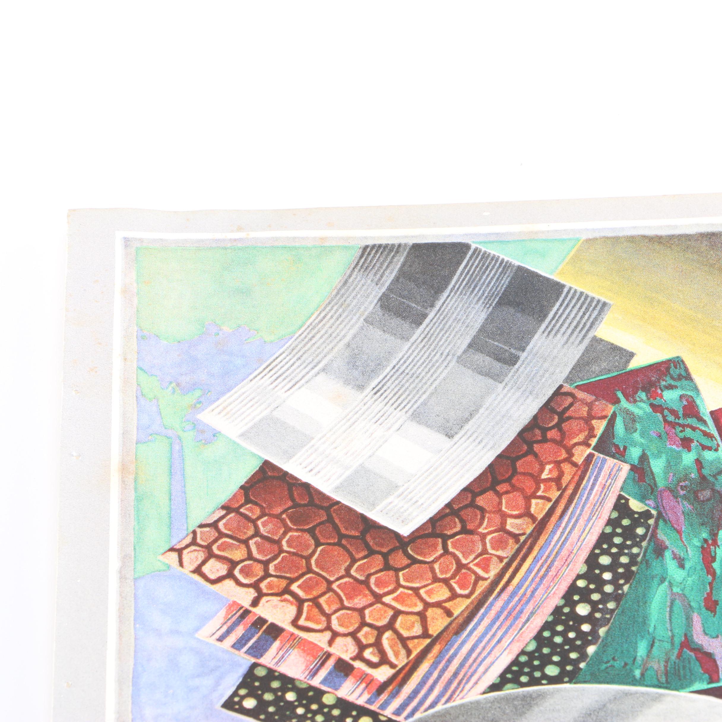 Forster And Borries Buchdruck Offsetdruck Steindruck Poster and Hatmanns Poster