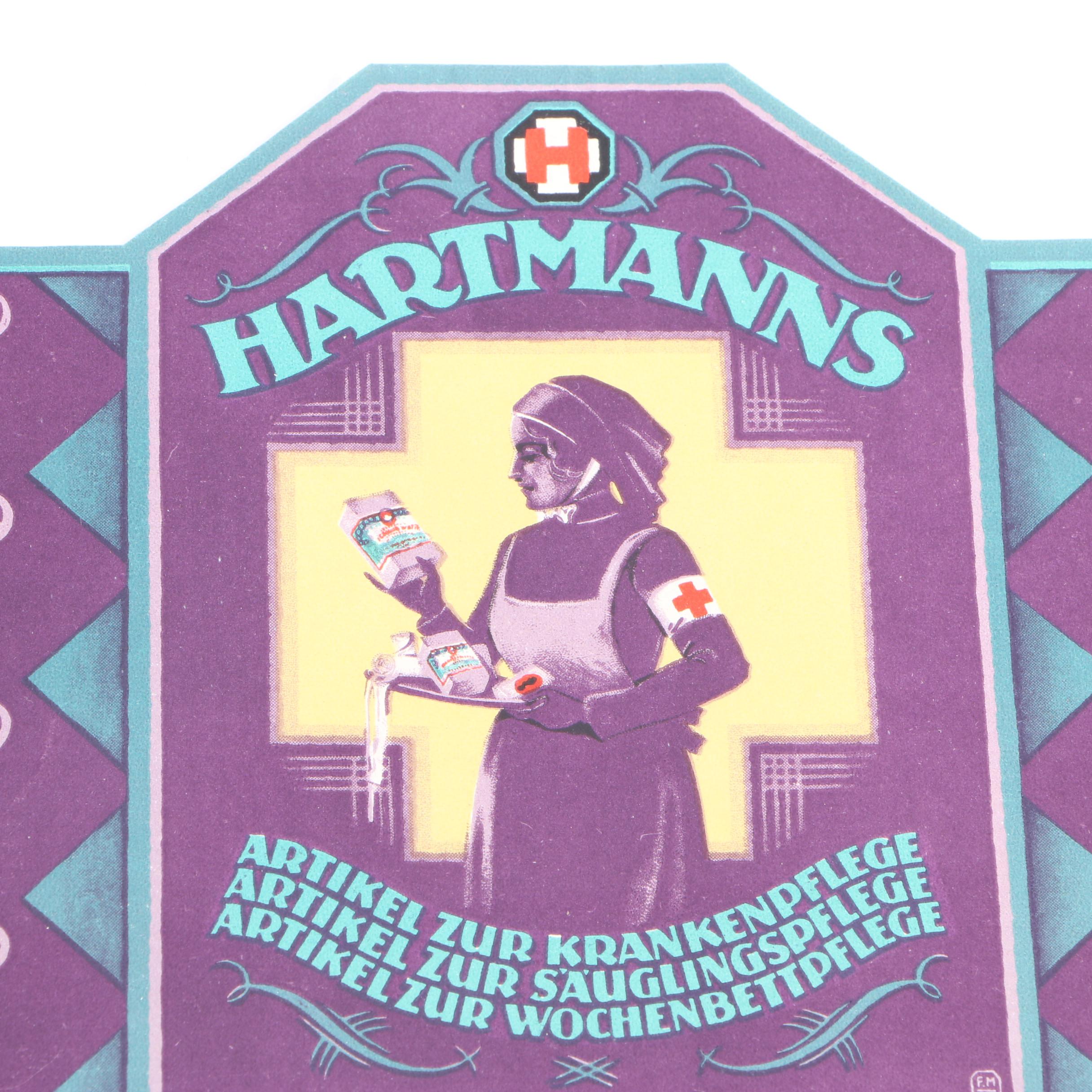 Forster And Borries Buchdruck Offsetdruck Steindruck Poster and Hatmanns Poster