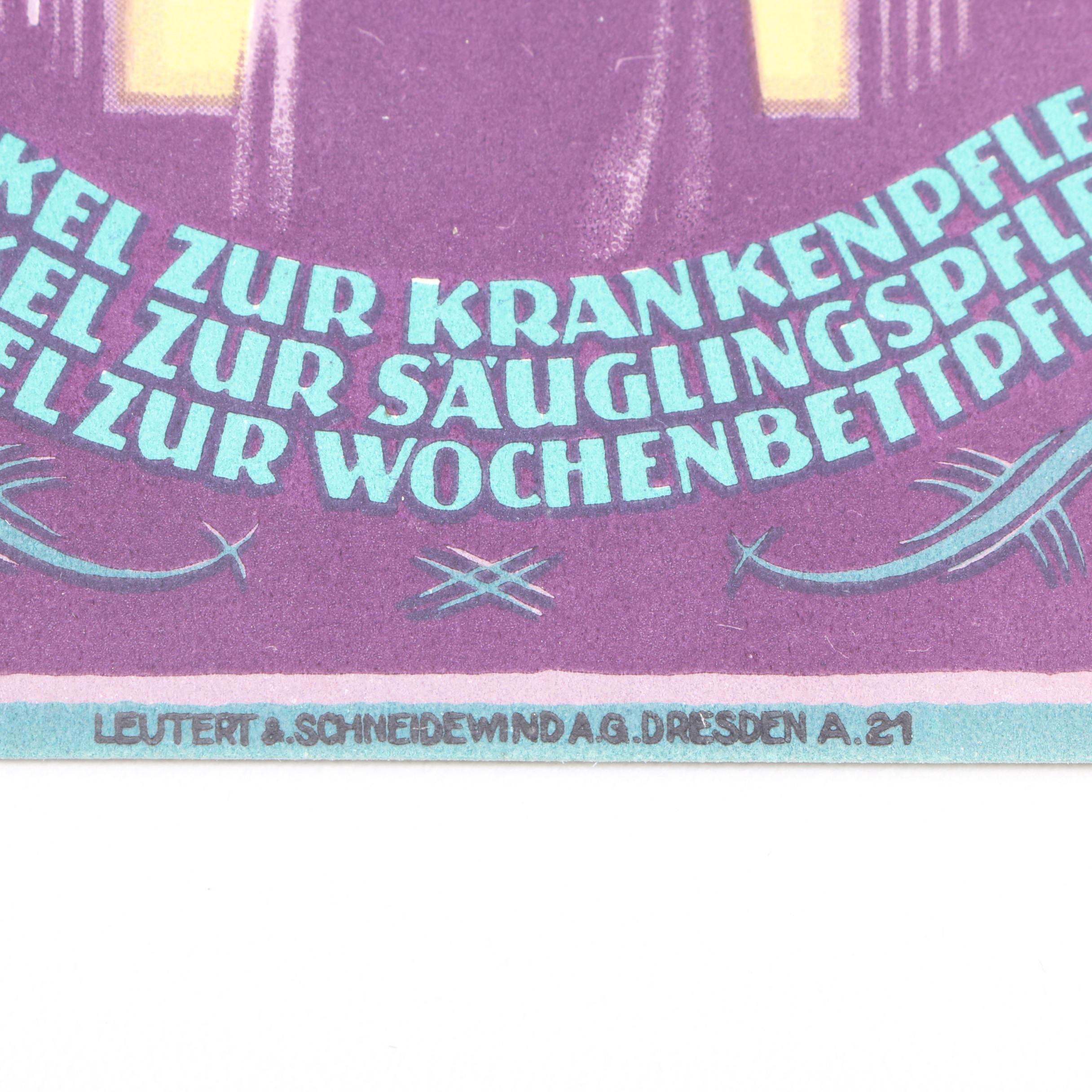 Forster And Borries Buchdruck Offsetdruck Steindruck Poster and Hatmanns Poster