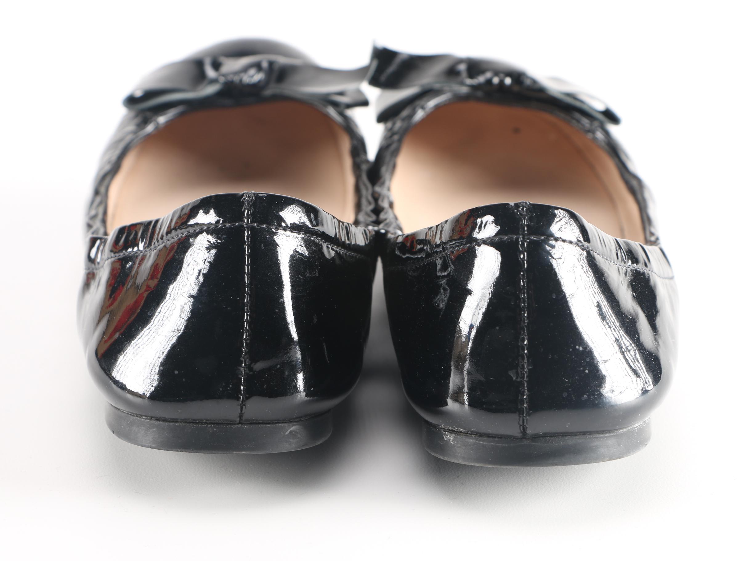 Women's Designer Flats Featuring Prada