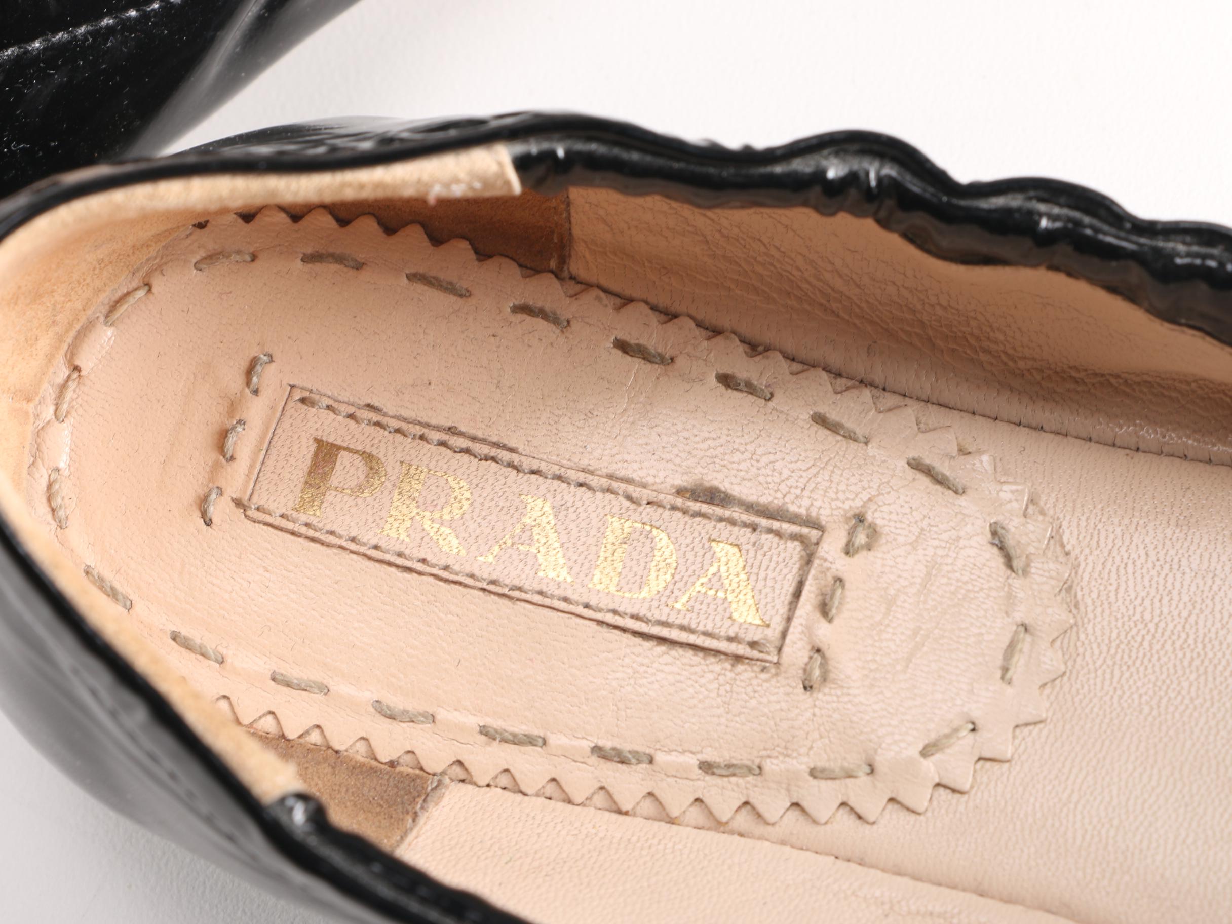 Women's Designer Flats Featuring Prada