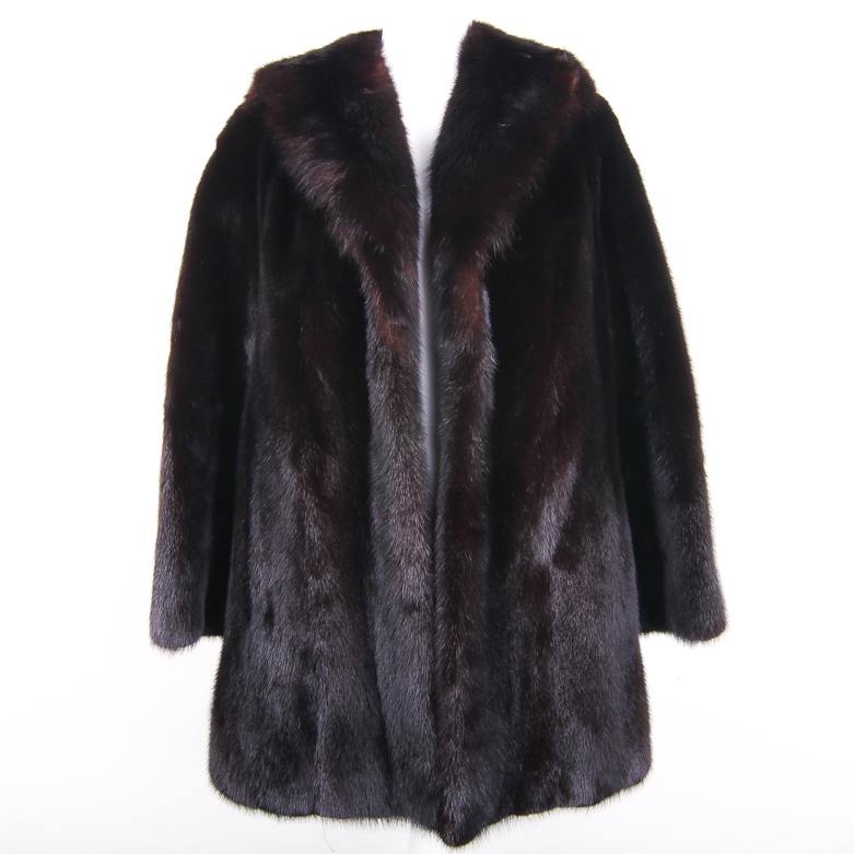 Women's Blackglama Ranch Mink Coat