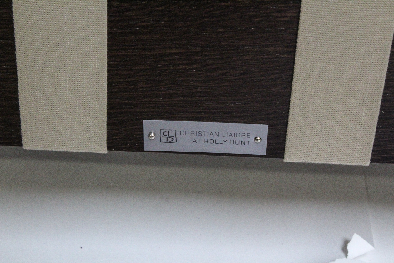 Christian Liaigre at Holly Hunt Contemporary Queen Bed Frame