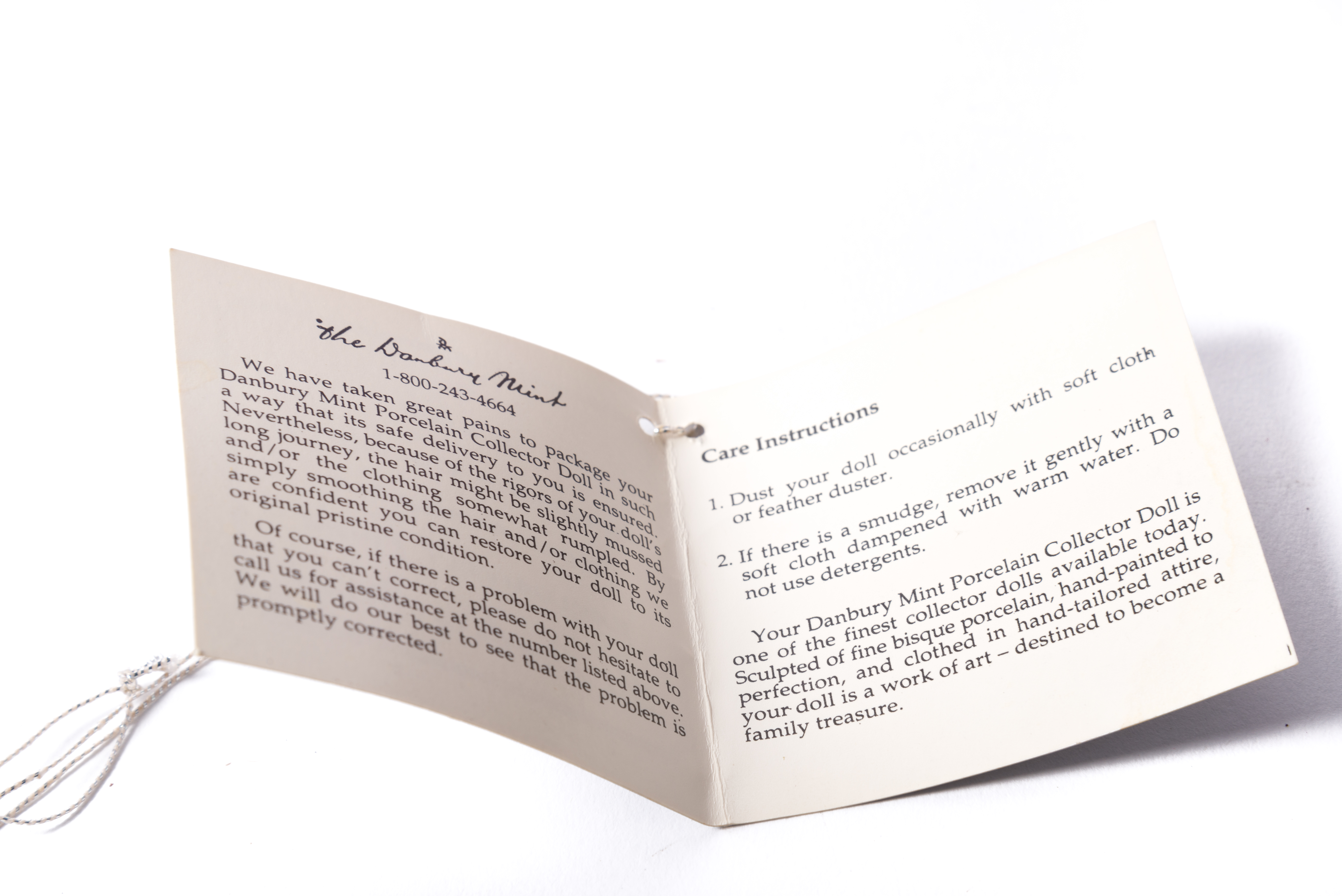 Danbury Mint "Shirley Temple" Porcelain Doll