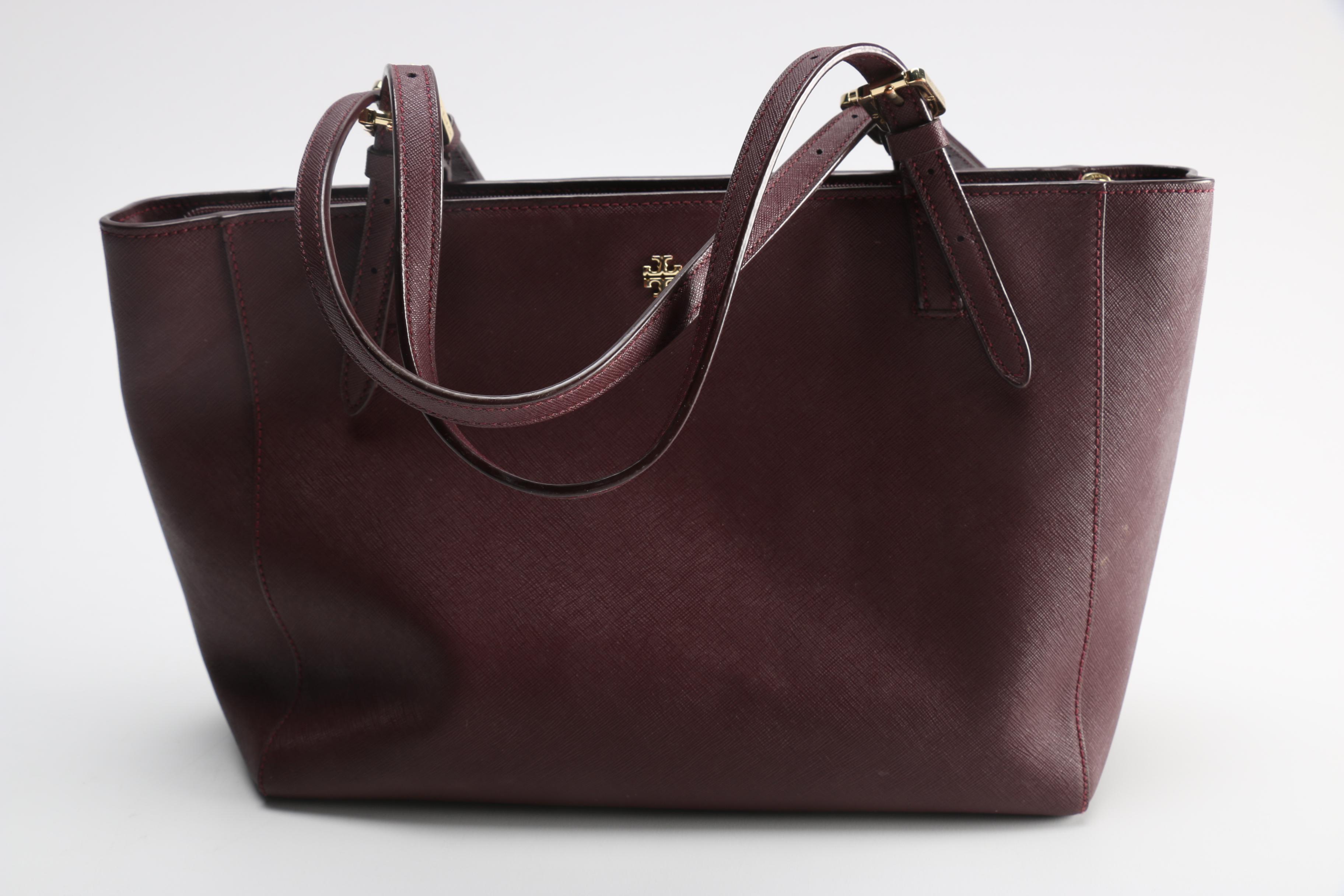Tory Burch York Tote in Burgundy