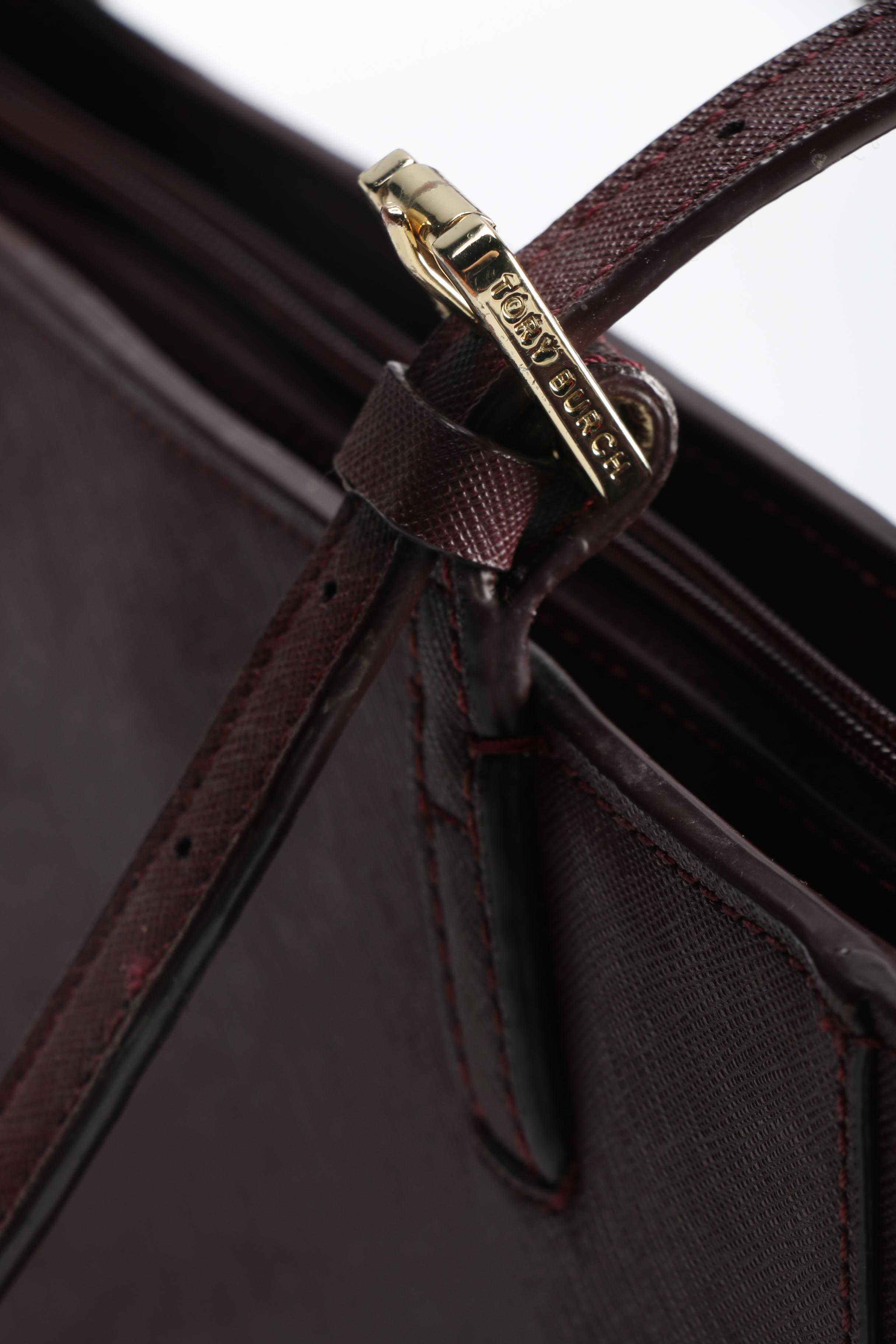 Tory Burch York Tote in Burgundy