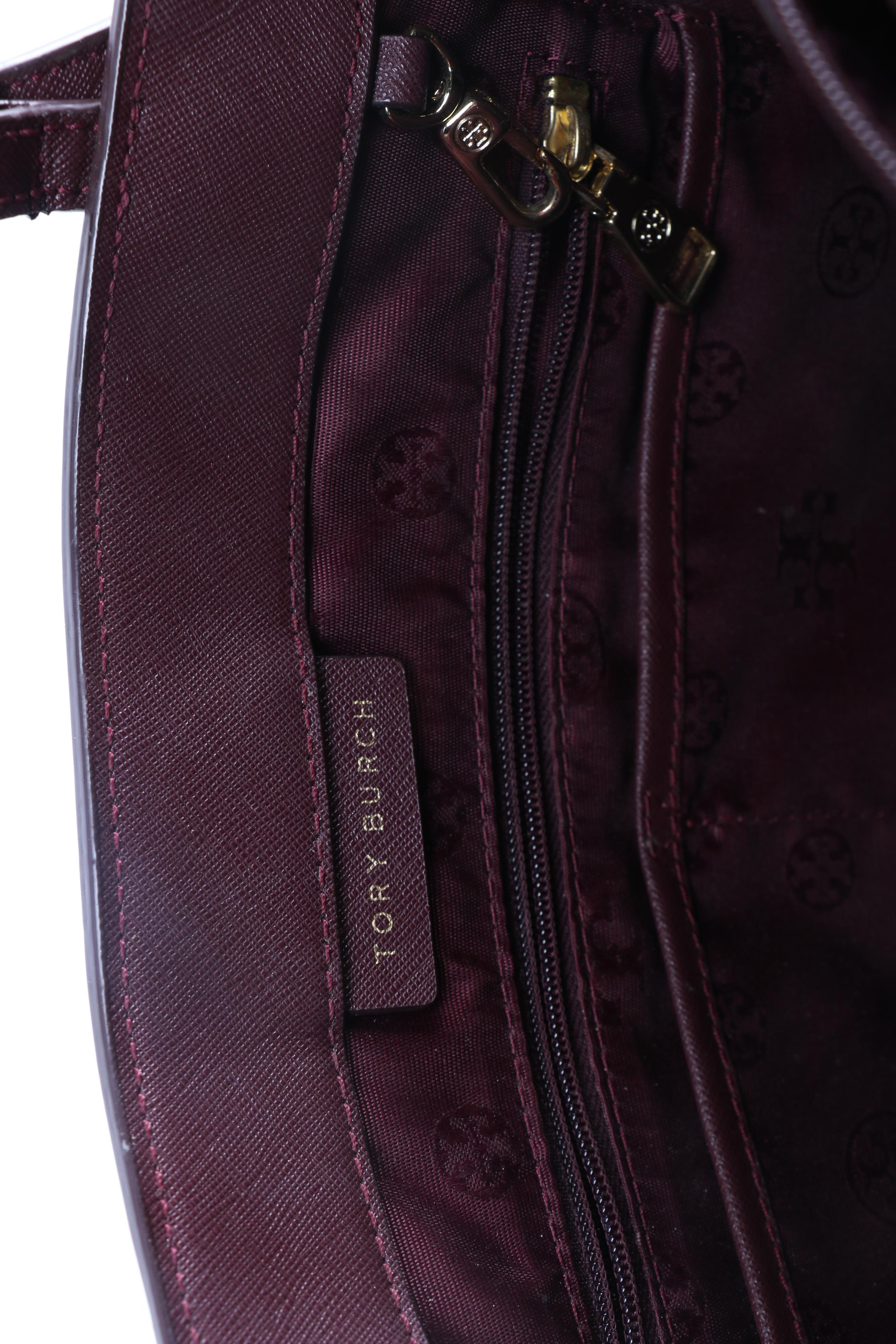Tory Burch York Tote in Burgundy