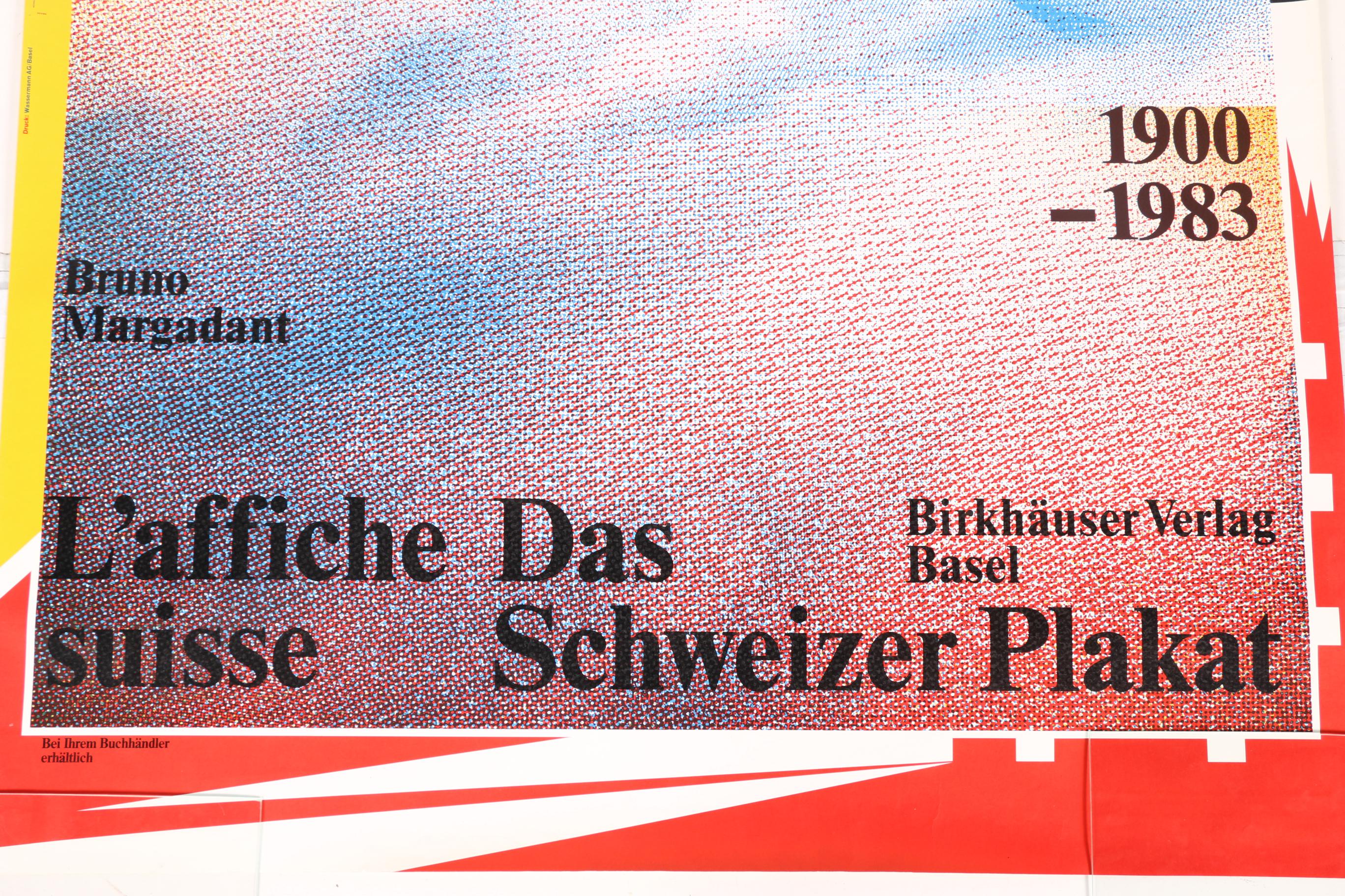 Wolfgang Weingart Exhibition Poster "L'affiche Suisse Das Schweizer Plakat"