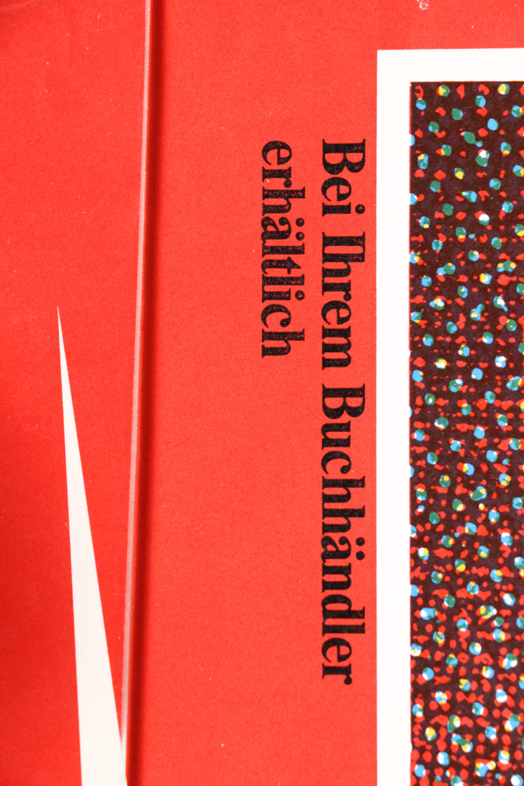 Wolfgang Weingart Exhibition Poster "L'affiche Suisse Das Schweizer Plakat"