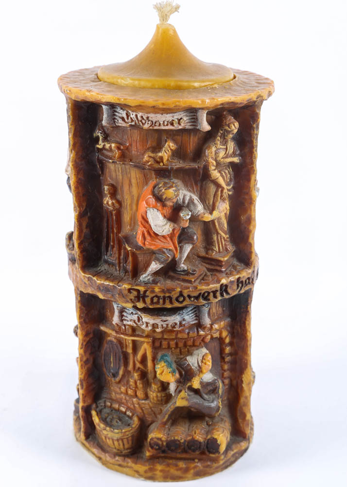 Vintage German Gunter Kerzen Handcrafted Candles