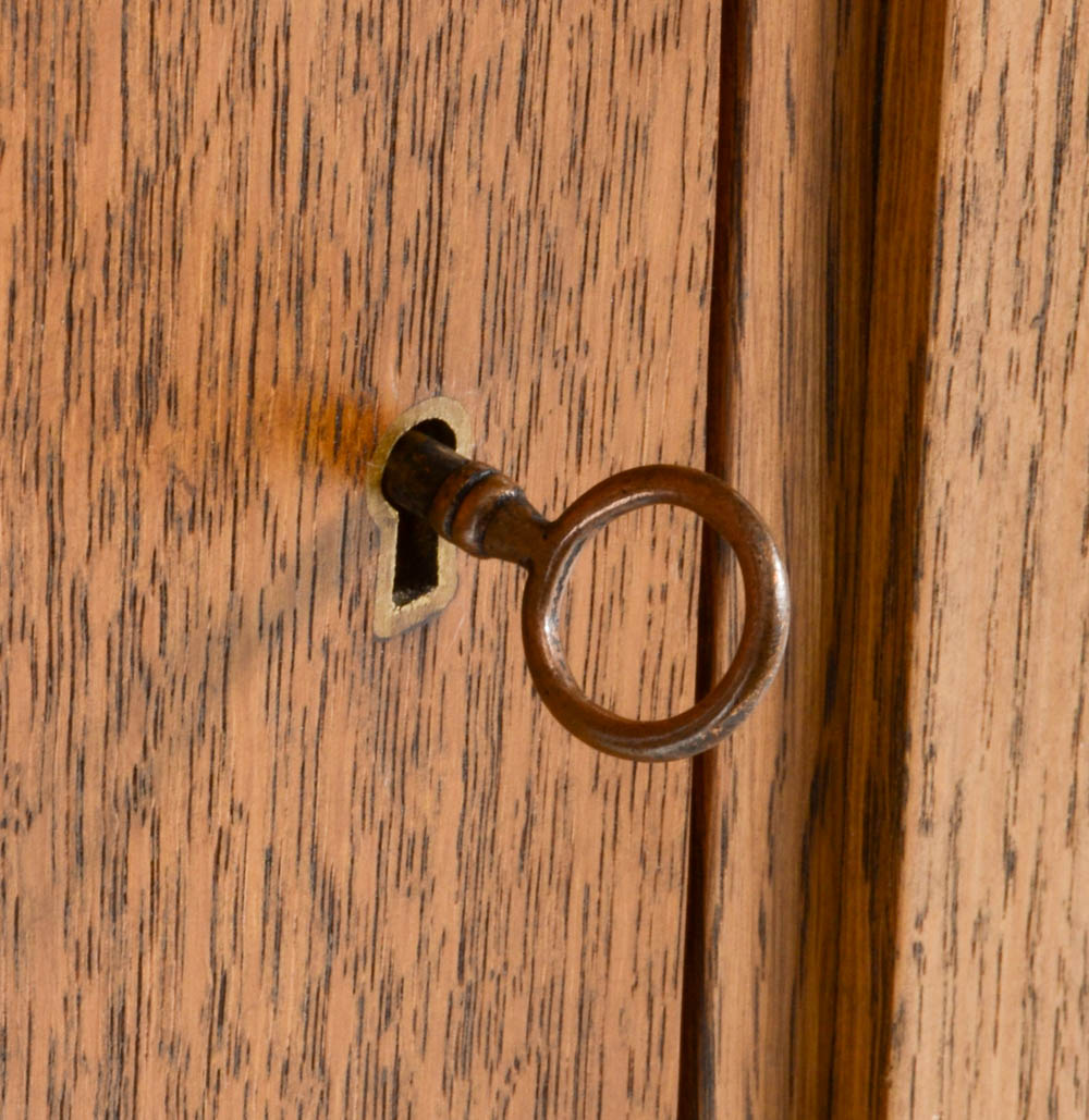 Stickley Harvey Ellis Inlaid Oak Bookcase
