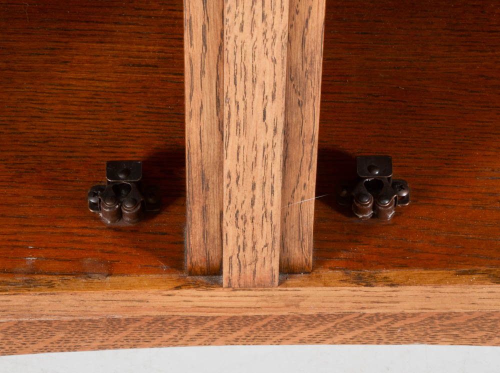 Stickley Harvey Ellis Inlaid Oak Bookcase