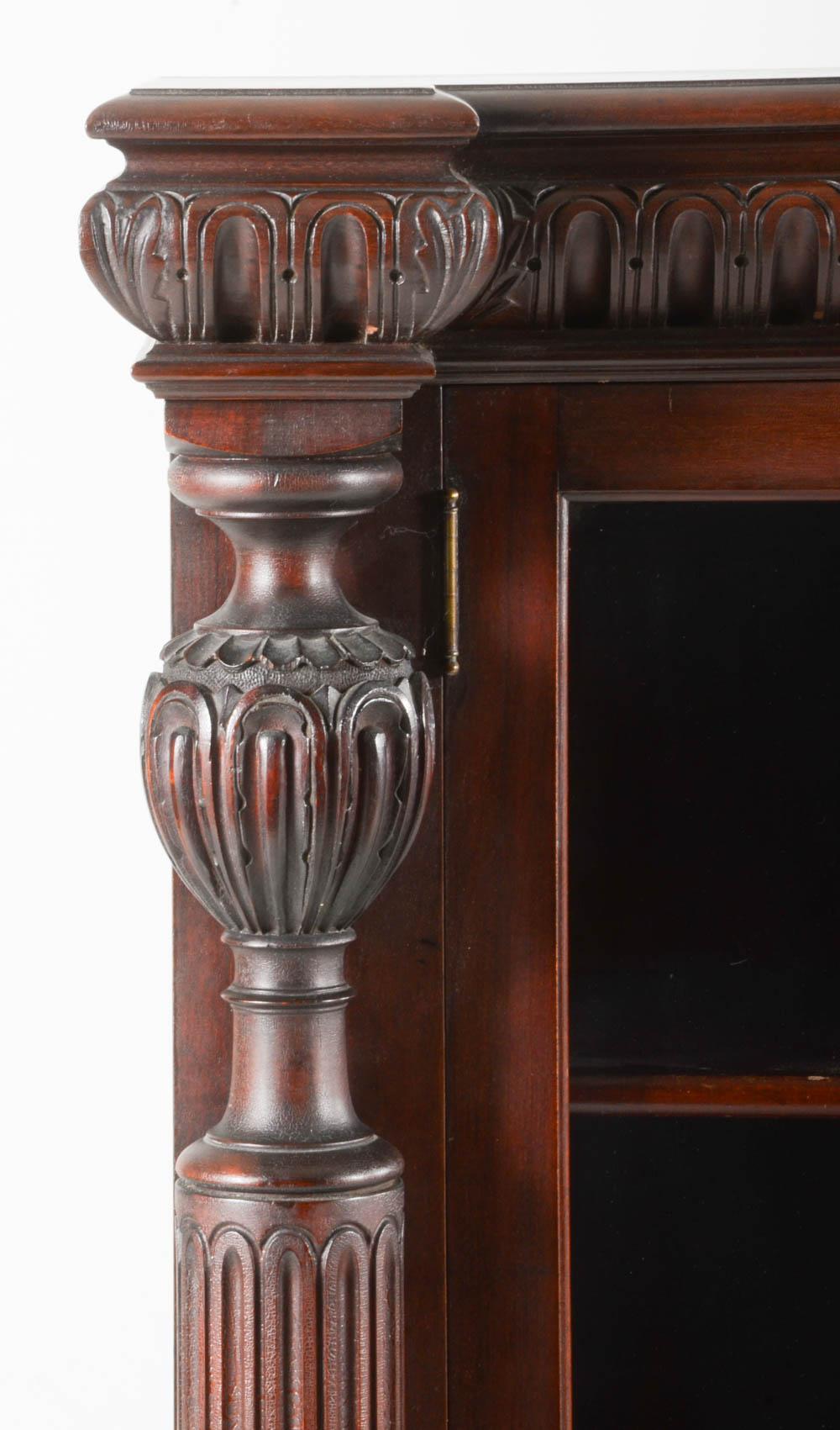 Antique Mahogany Bookcase by Henshaw's of Cincinnati