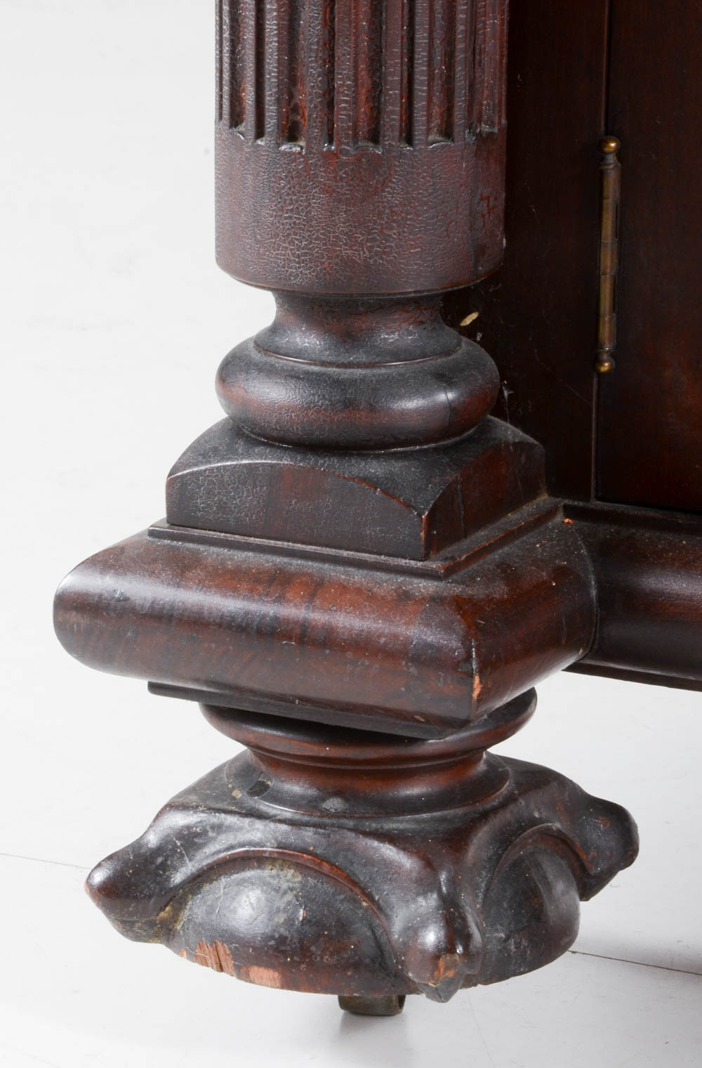 Antique Mahogany Bookcase by Henshaw's of Cincinnati