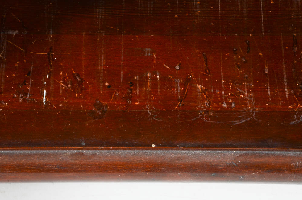 Antique Mahogany Bookcase by Henshaw's of Cincinnati