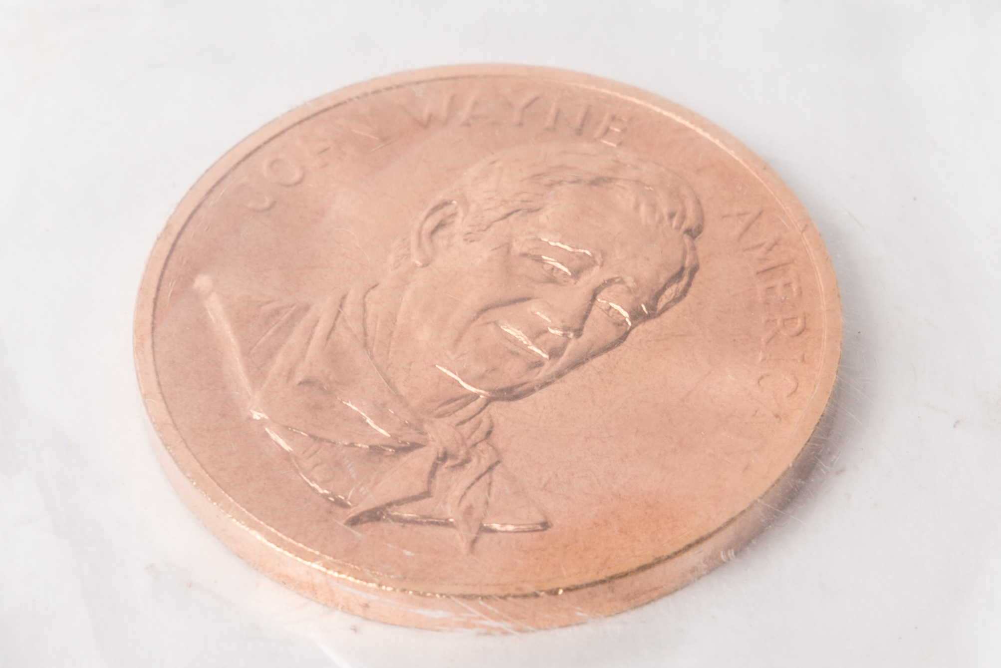 1979 Commemorative John Wayne Bronze Medal