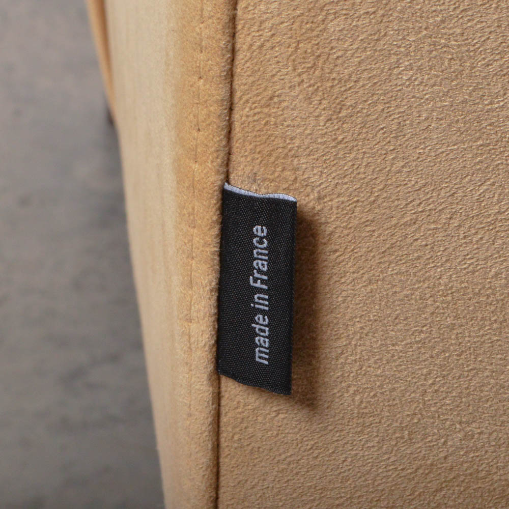 Suede French Ligne Roset "Citta" Club Chair