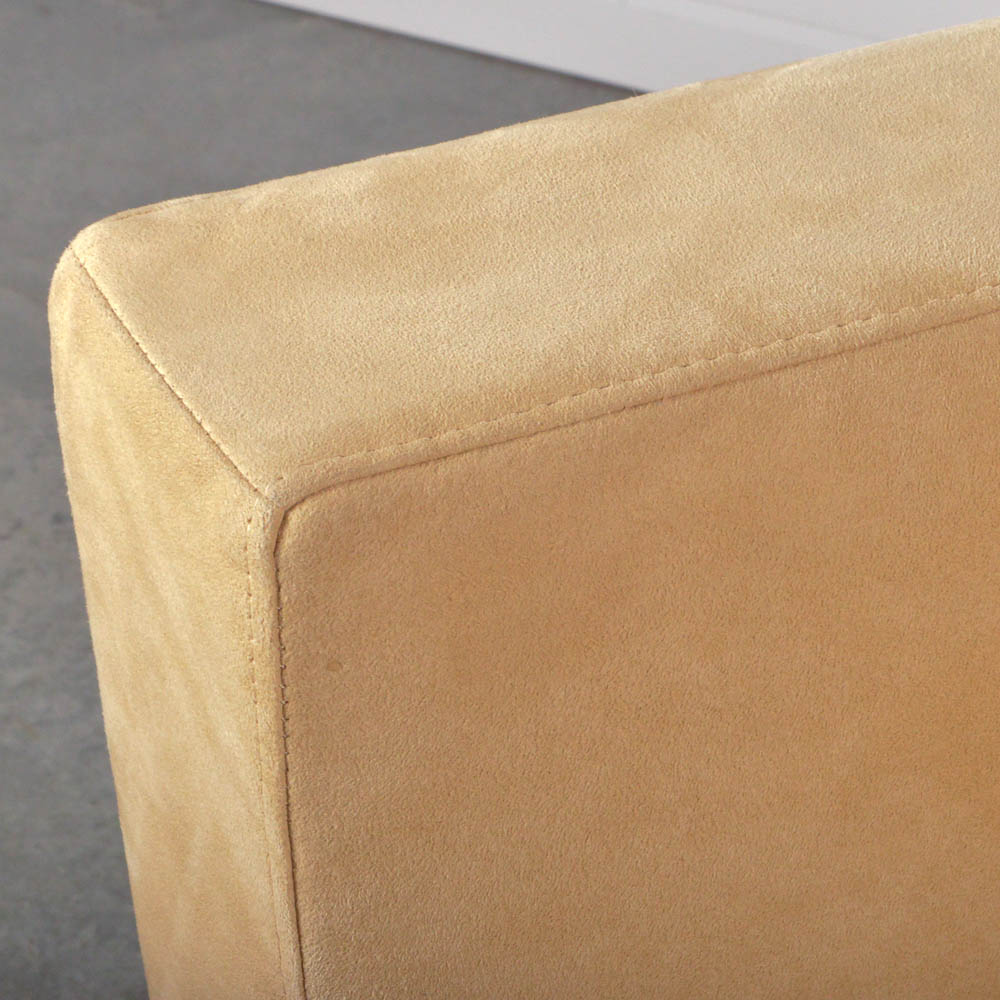 Suede French Ligne Roset "Citta" Club Chair