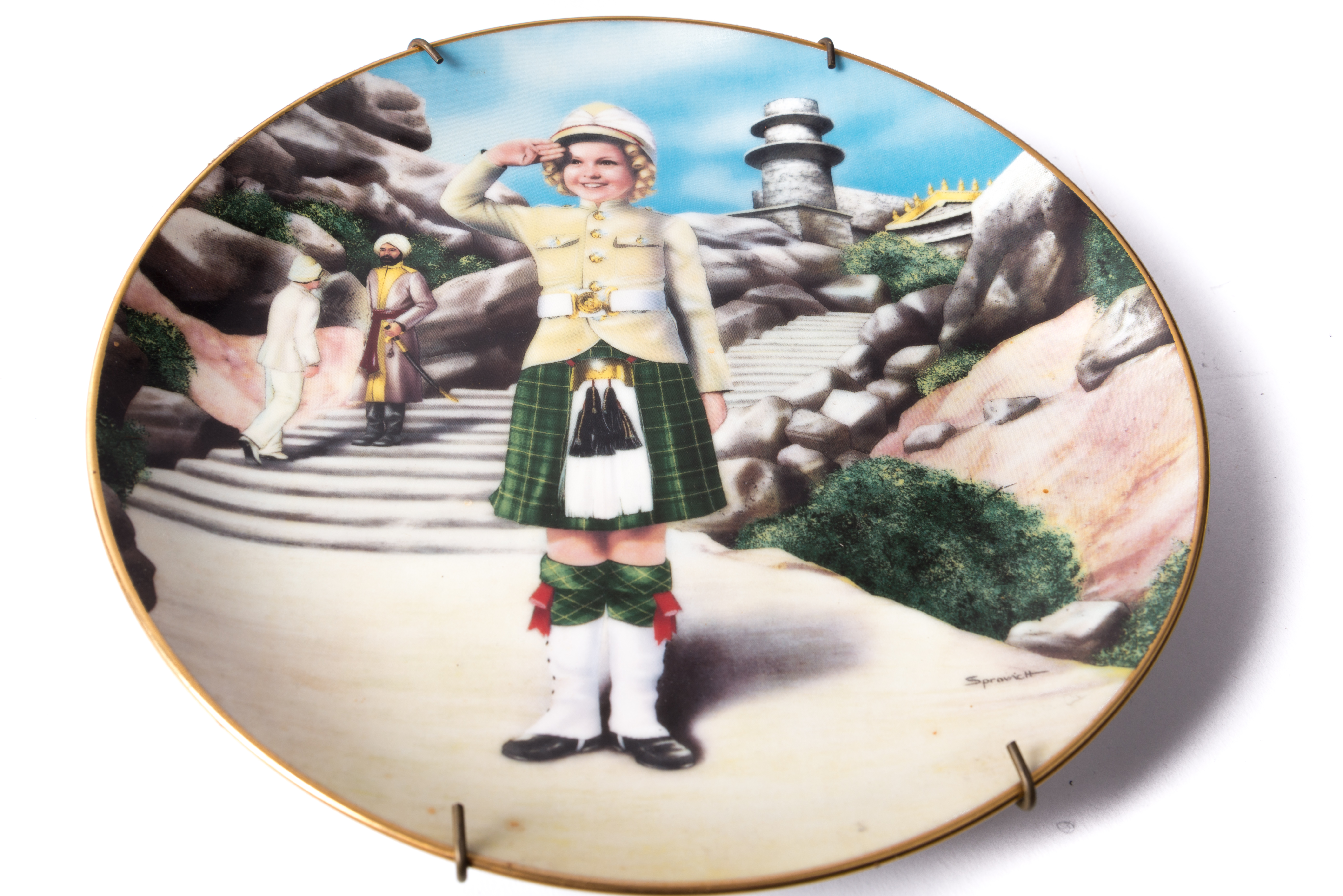 Danbury Mint "Shirley Temple" Plates