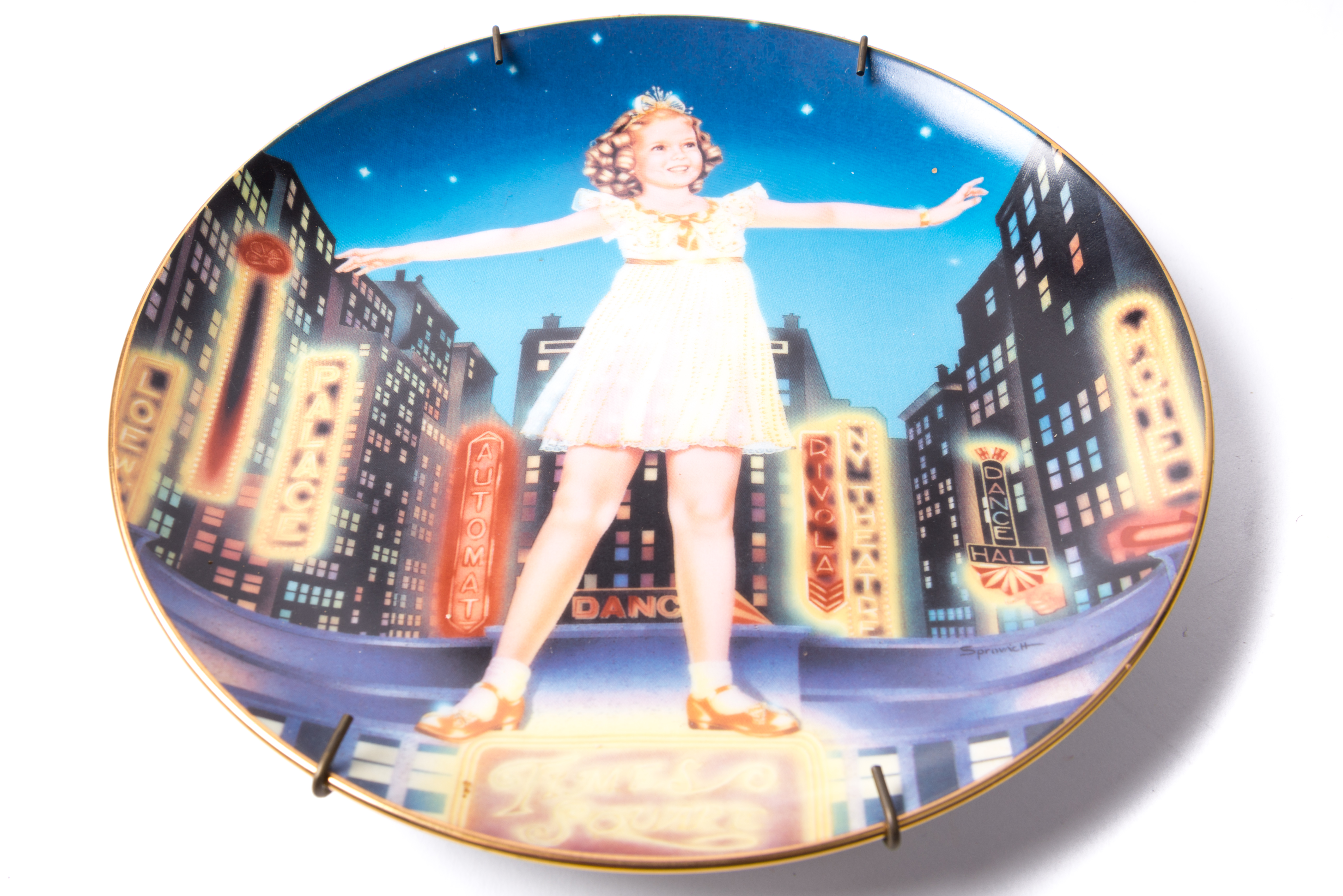 Danbury Mint "Shirley Temple" Plates