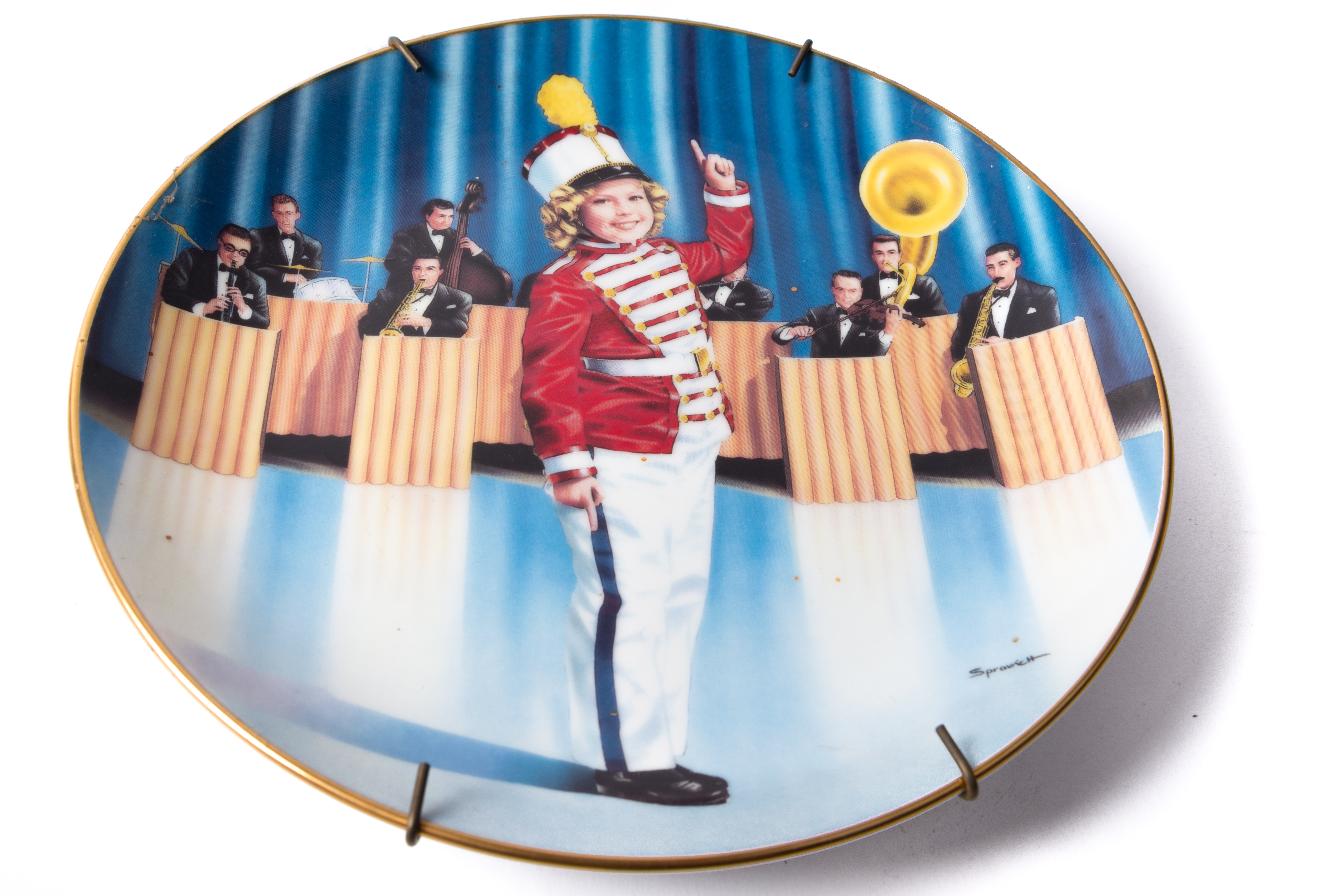 Danbury Mint "Shirley Temple" Plates