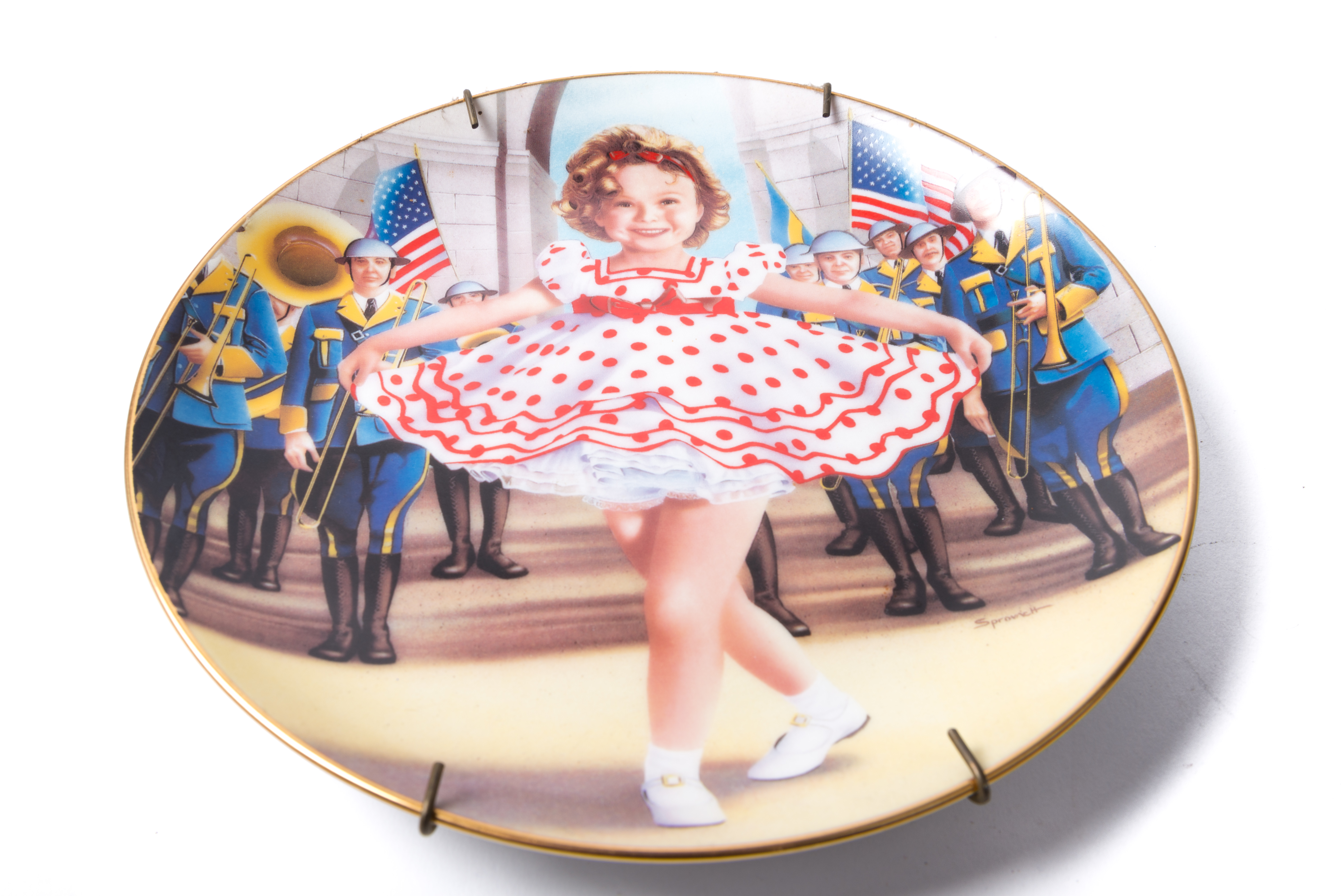 Danbury Mint "Shirley Temple" Plates