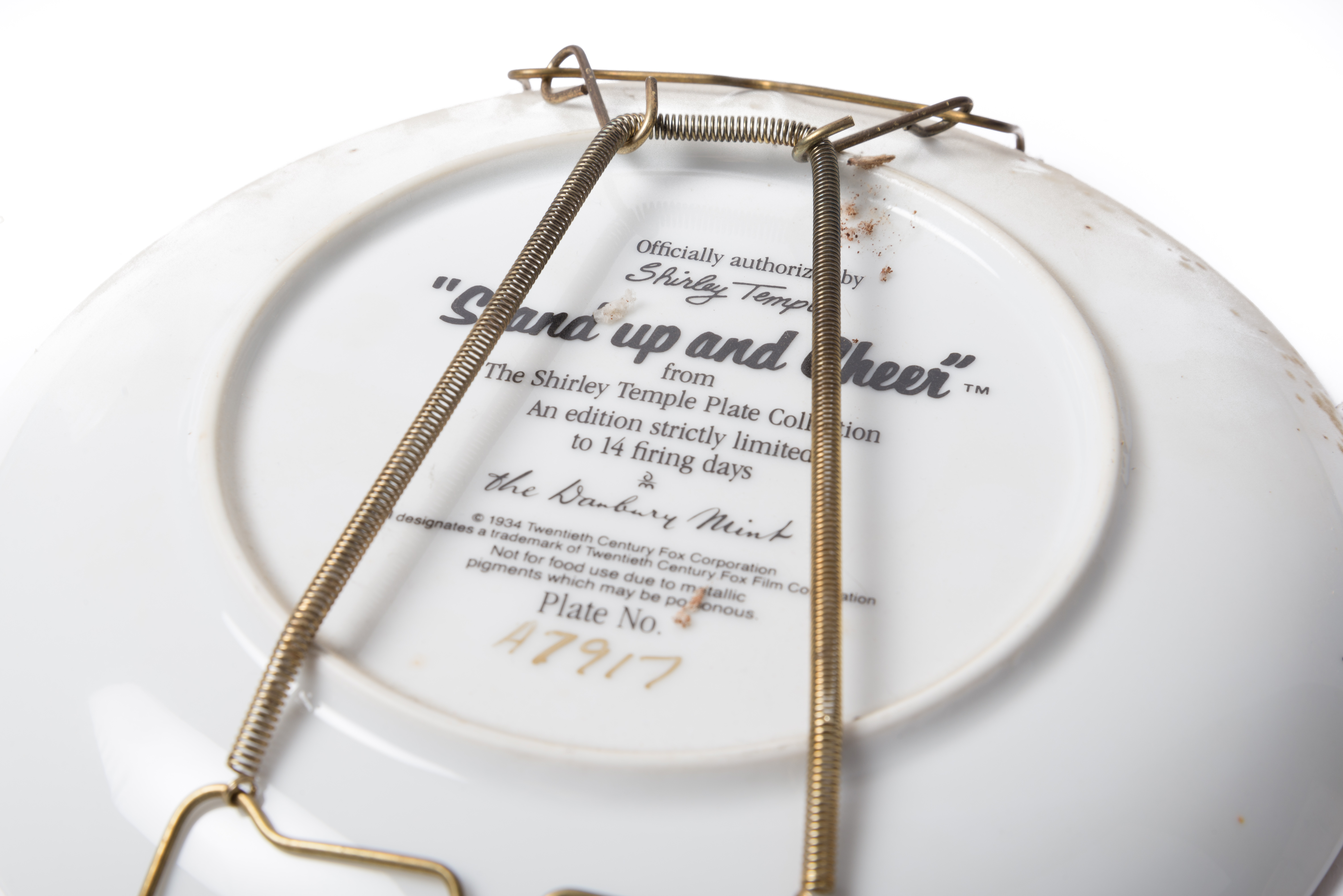 Danbury Mint "Shirley Temple" Plates