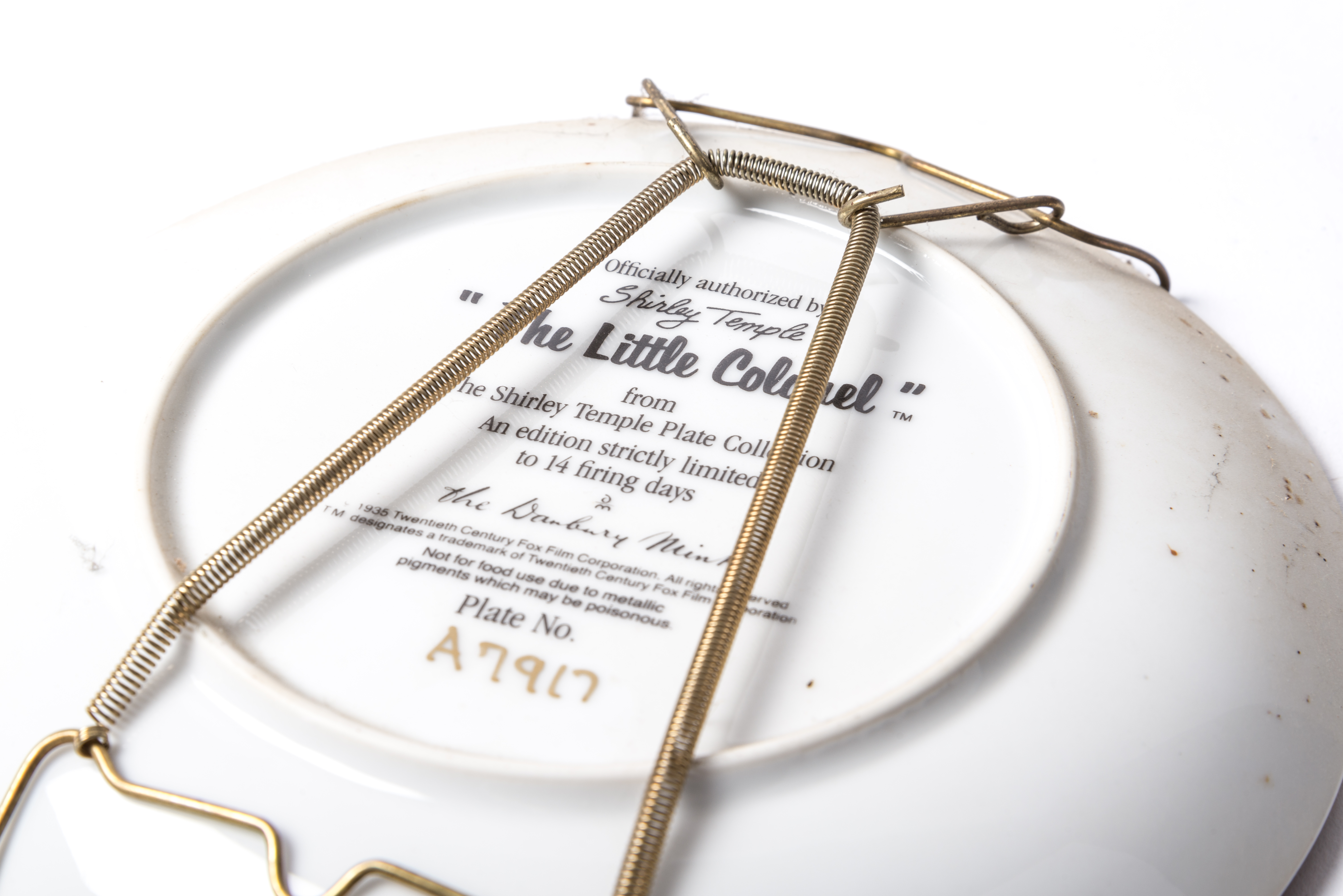 Danbury Mint "Shirley Temple" Plates