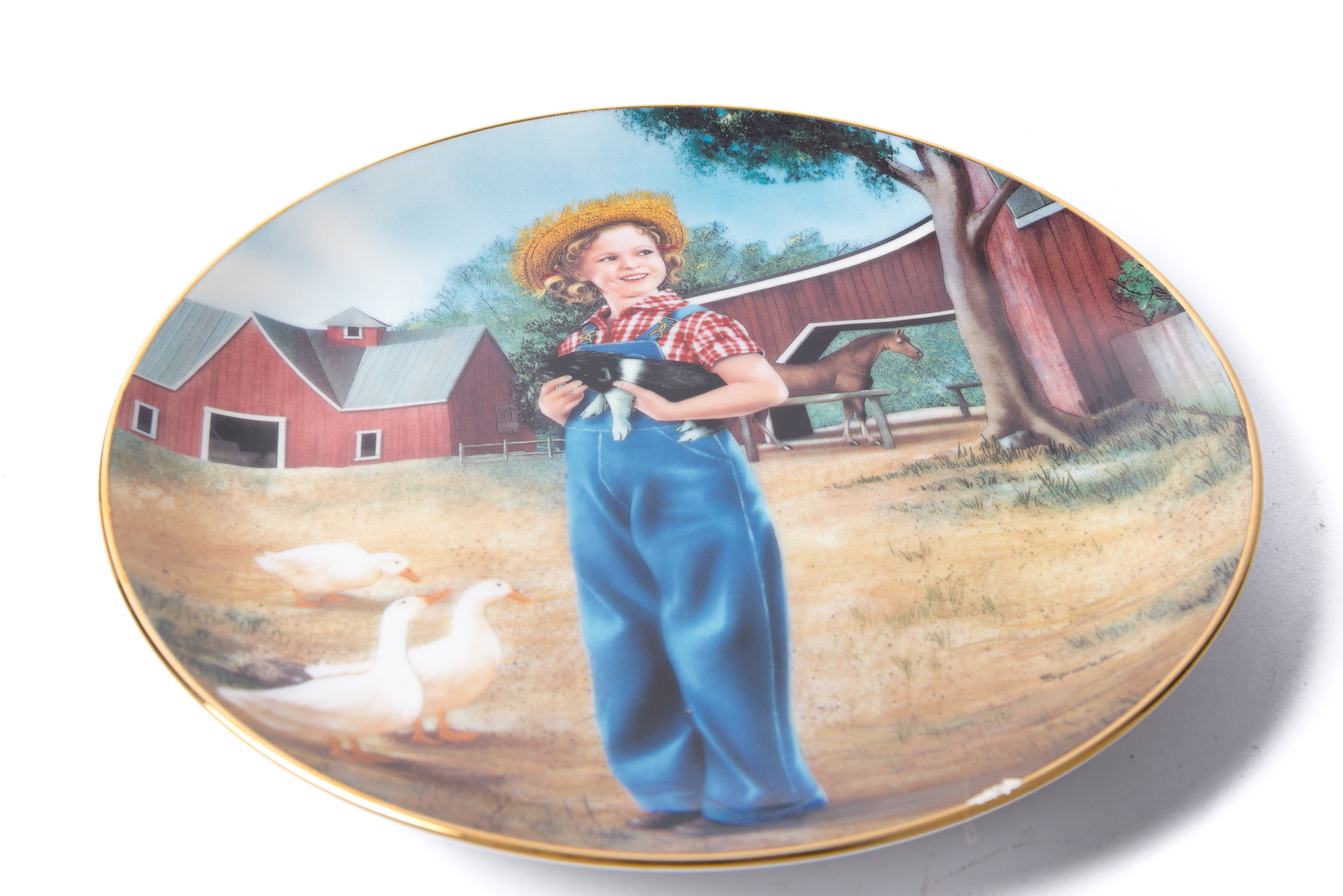 Danbury Mint "Shirley Temple" Plates