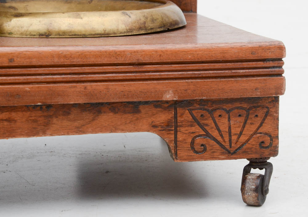 Walnut Eastlake Hall Tree Stand