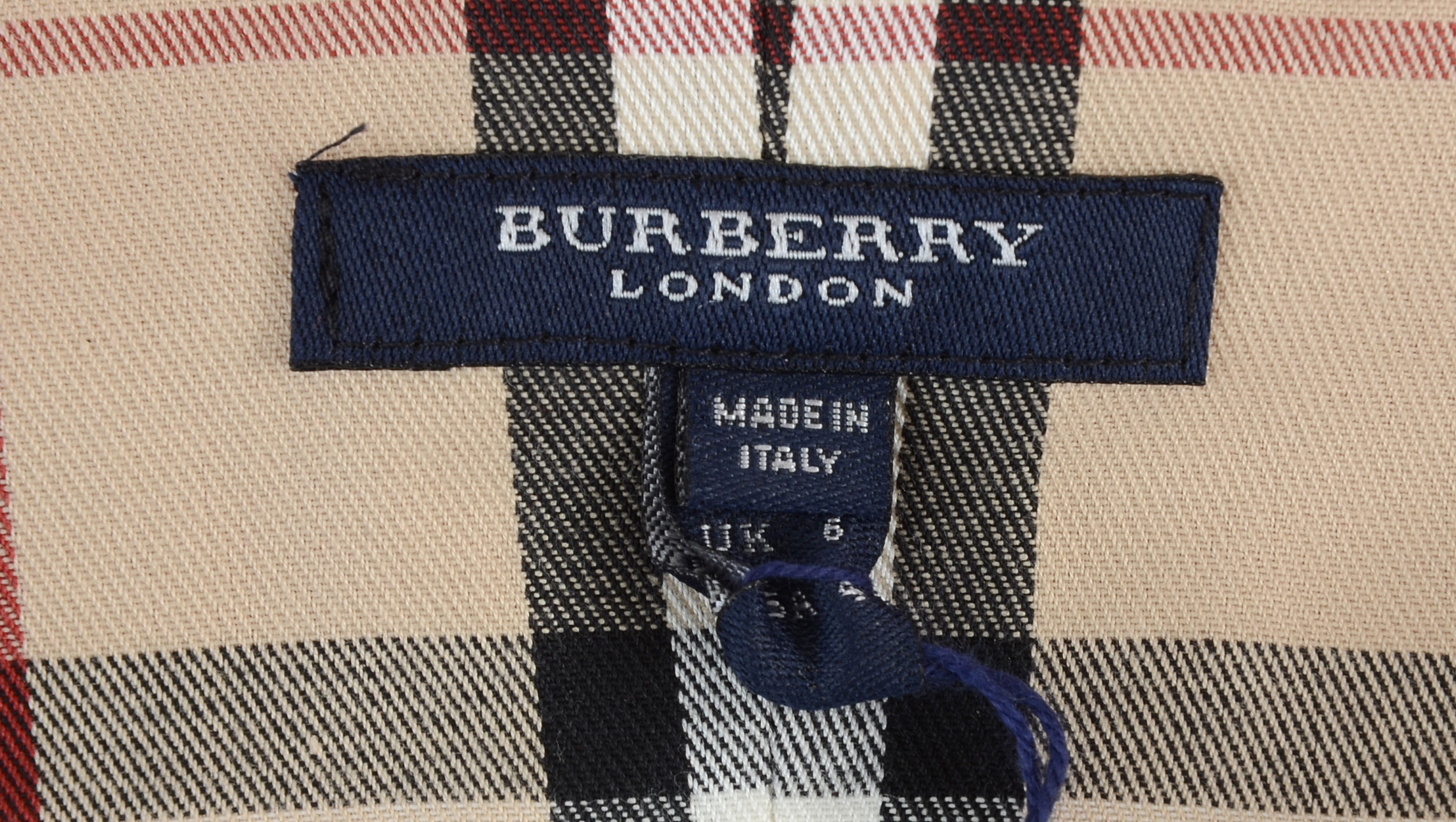 Burberry of London Double Breasted Red Sleeveless Trench Halter Dress