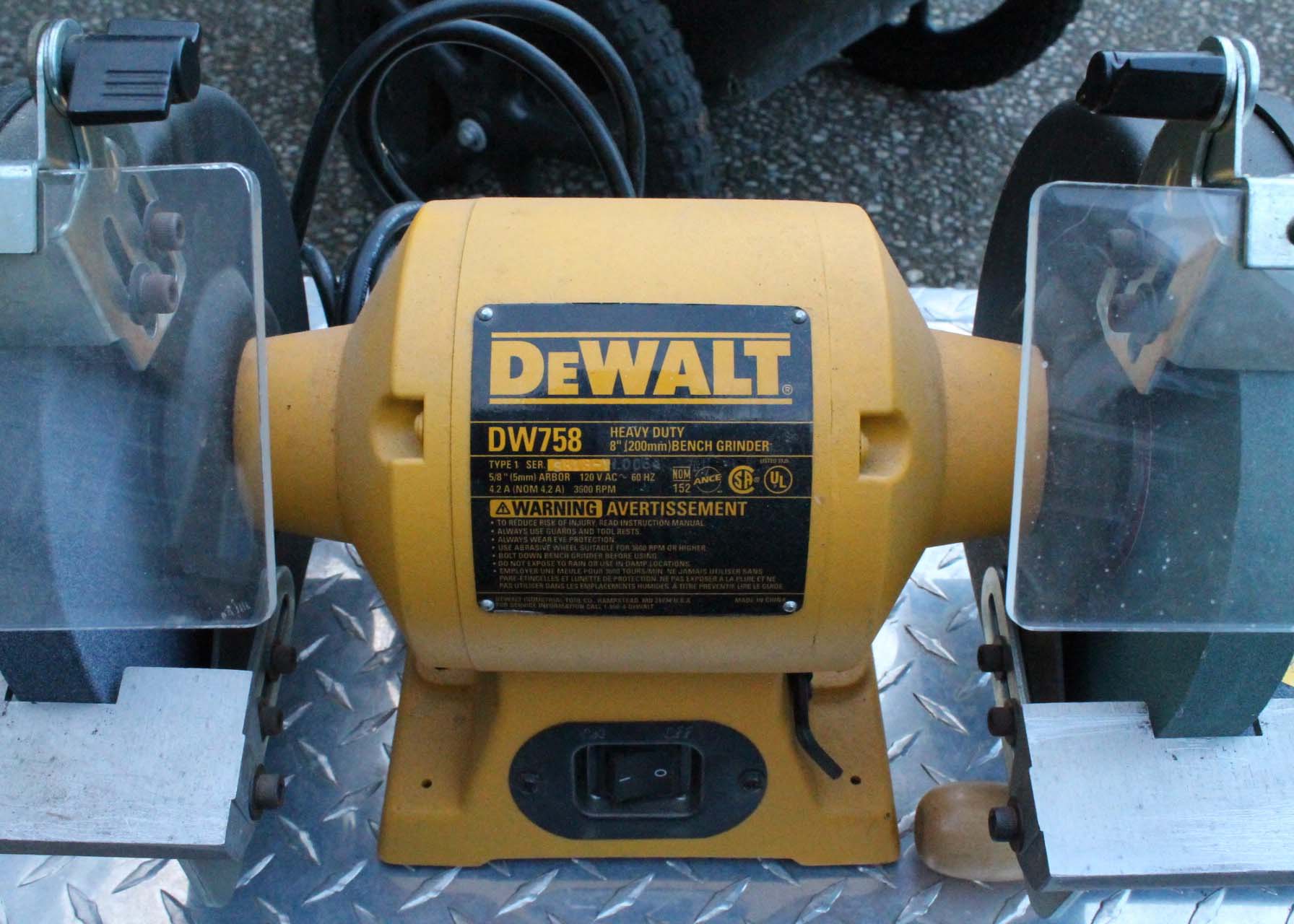 DeWalt 758 8" Bench Grinder