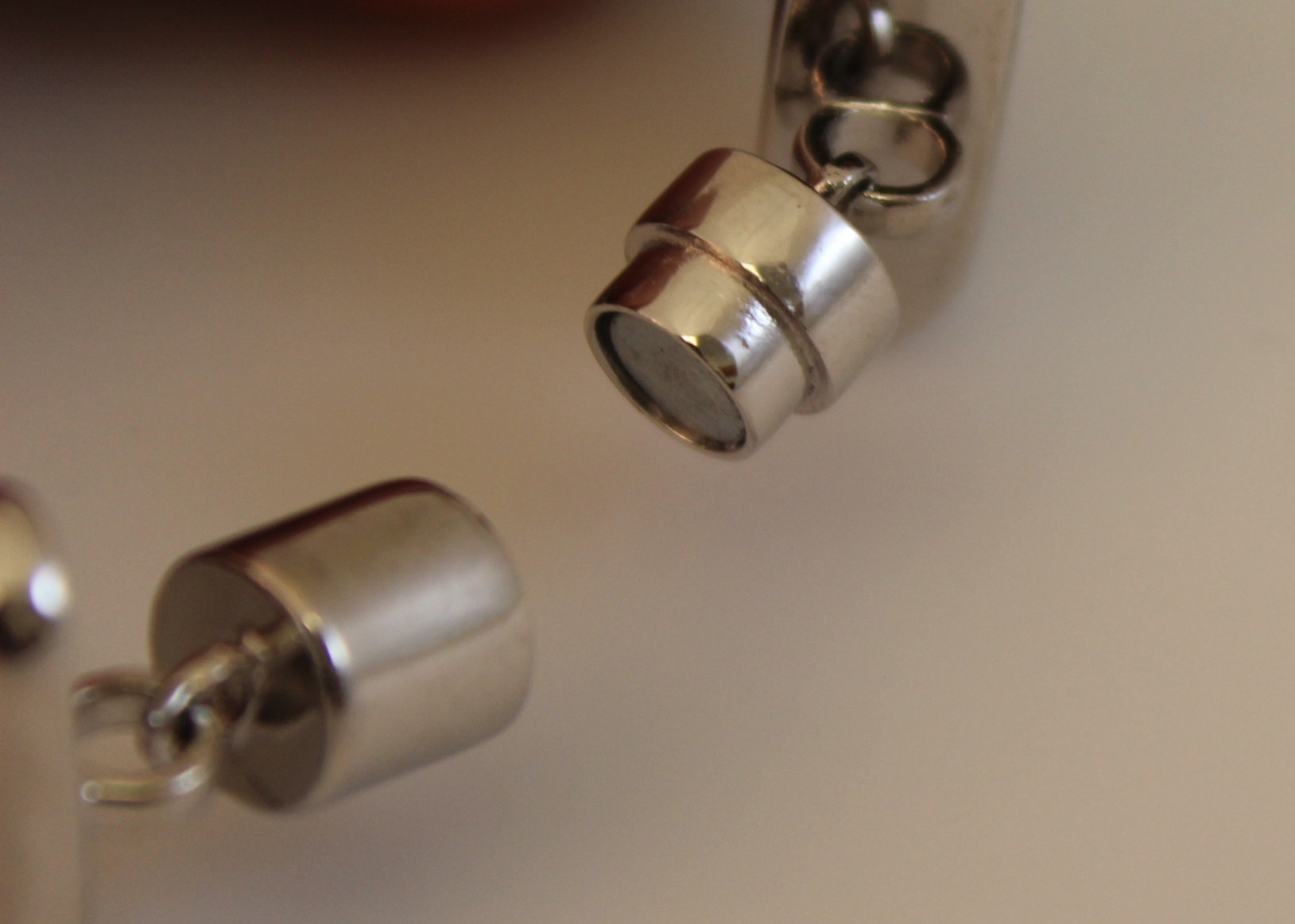 Sterling and Pave Diamond Cable Bracelet