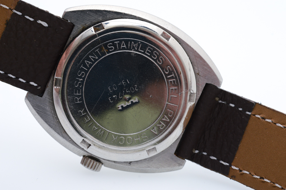 Vintage HMT Chethan "Para Shock" 17-Jewel Automatic Watch