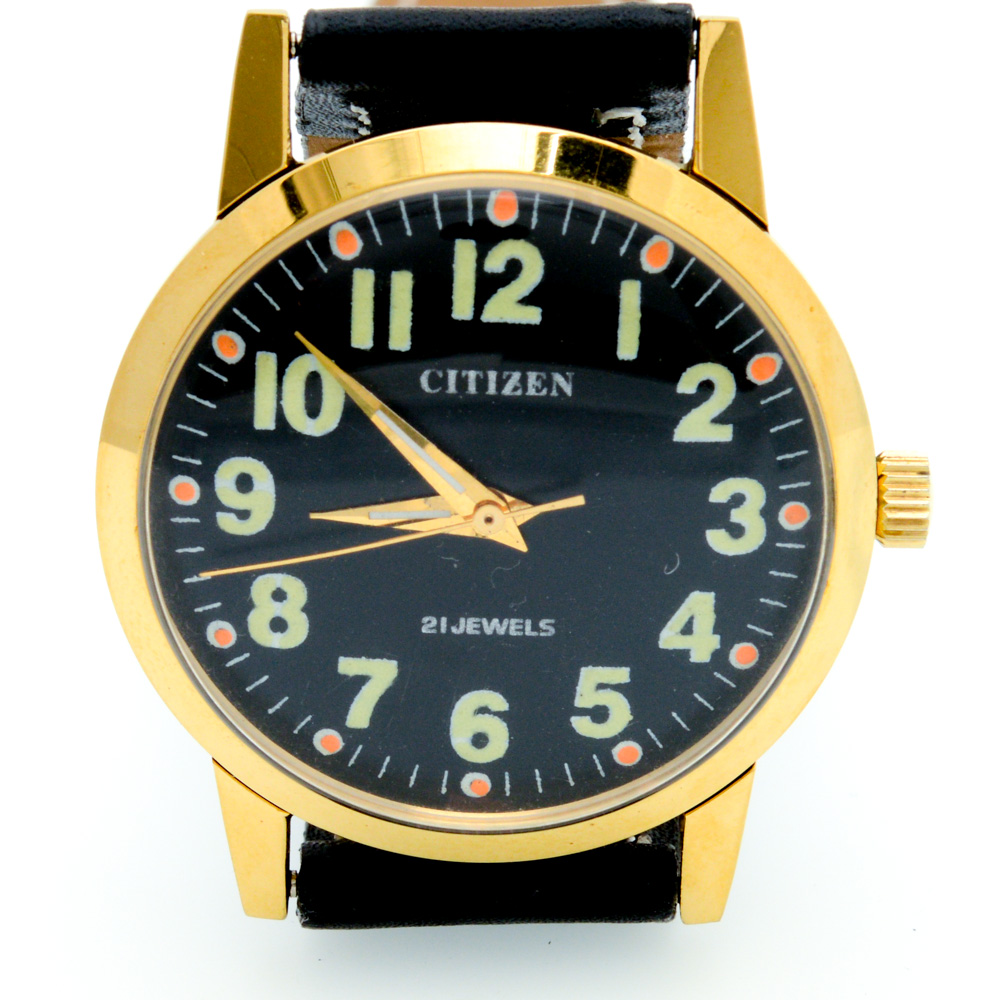 Vintage Citizen 21-Jewels Automatic Watch